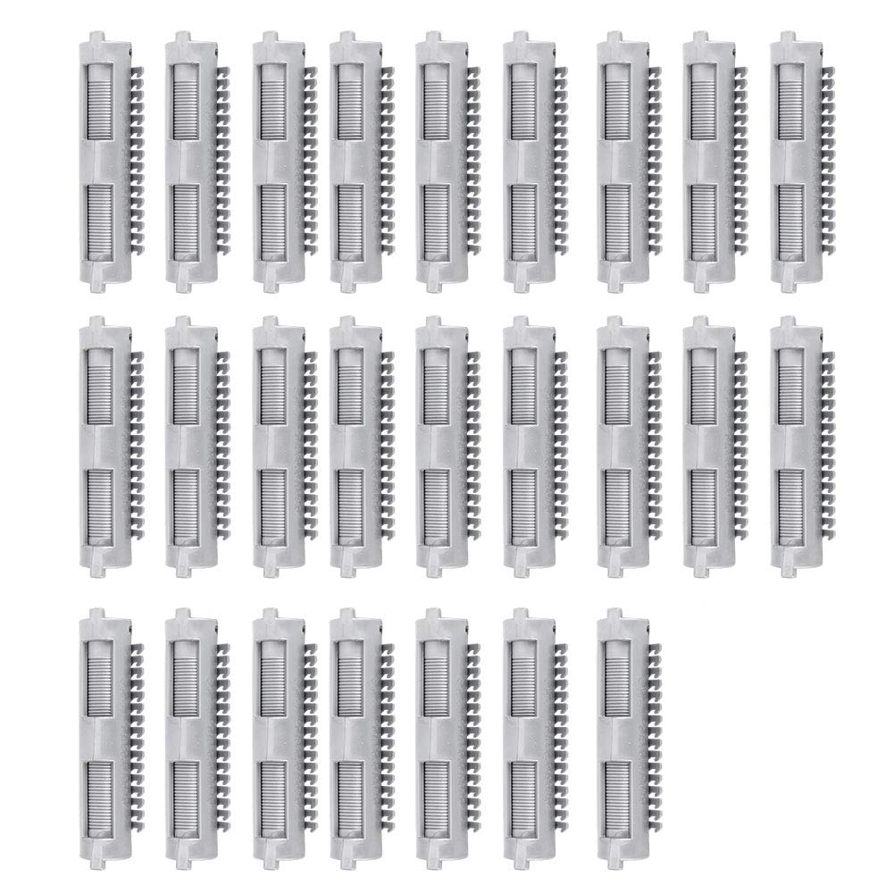 GOTOTOP 25Pcs Perm Rods Volumizing Hair Root Clips - Plastic Roller Clips & Hair Curlers for Styling - Perfect for Salon, Home Use & DIY Hairstyles