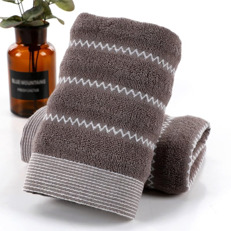 Soft Absorbent Cotton Face Wash Towel - Gentle & Comfortable for Cleansing & Makeup Removal - Perfect for Bathroom, Skincare & Travel Use