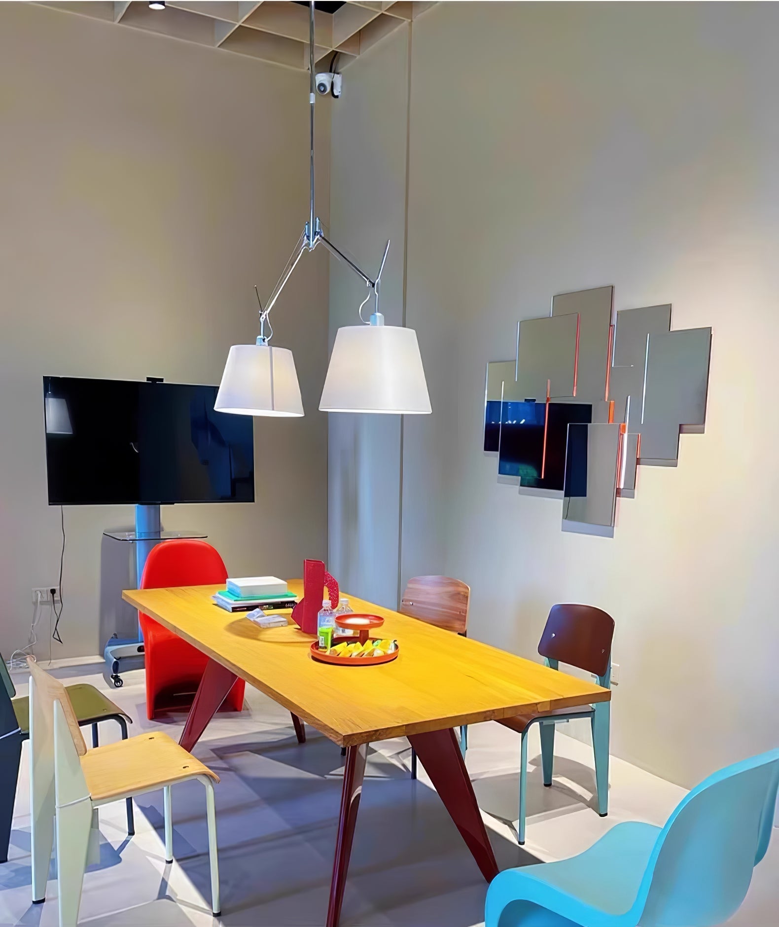 Arcadia Shade Pendant Lamp - Modern Hanging Light Fixture for Dining Room, Kitchen Island & Bedroom Decor | Dimmable LED Ceiling Light with Adjustable Height