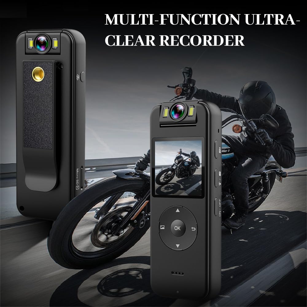 Hapihom 4K Ultra HD Action Camera with Rotating Lens, Anti-Shake Waterproof Sports Camera - 1400mAh Battery, Wide Angle for Underwater Diving, Surfing, Skiing & Extreme Sports Recording