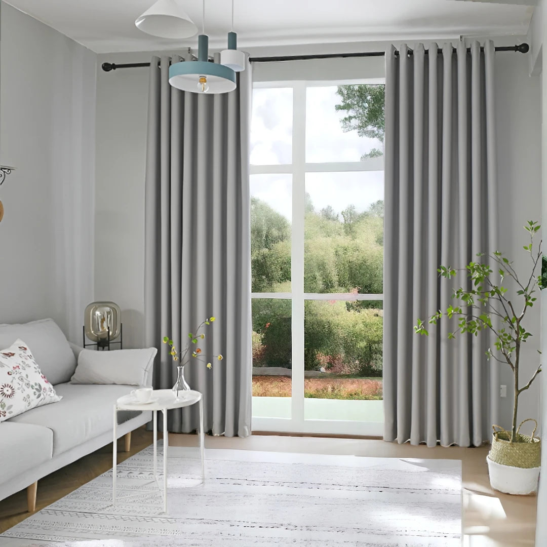 Arden Grommet Soundproof & Thermal Insulated Blackout Curtains for Bedroom - Noise Reducing & Energy Efficient Window Drapes for Home, Office, and Nursery