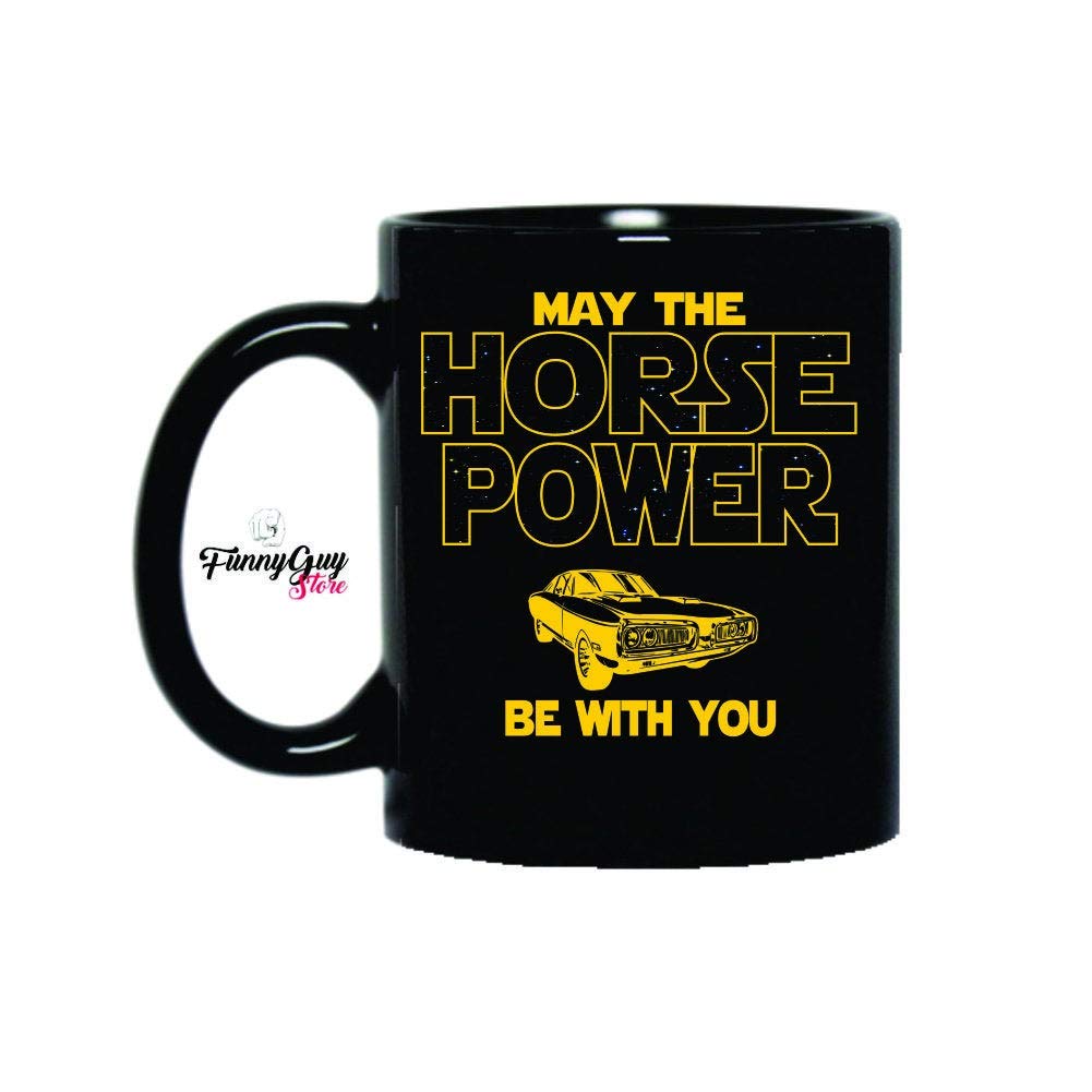 Dodge Charger Coffee Mug - Gift for Car Enthusiasts & Muscle Car Lovers - Funny Quote Design - Perfect for Office, Home & Road Trips