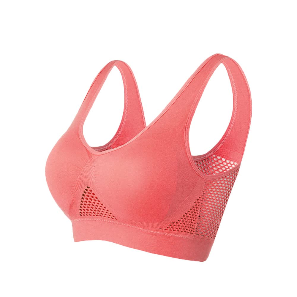 Ladicool Air Bra - Breathable Wireless Sports Bra for Women, Seamless Invisible Comfort, Lightweight & Supportive - Perfect for Yoga, Running, Gym Workouts & Everyday Wear
