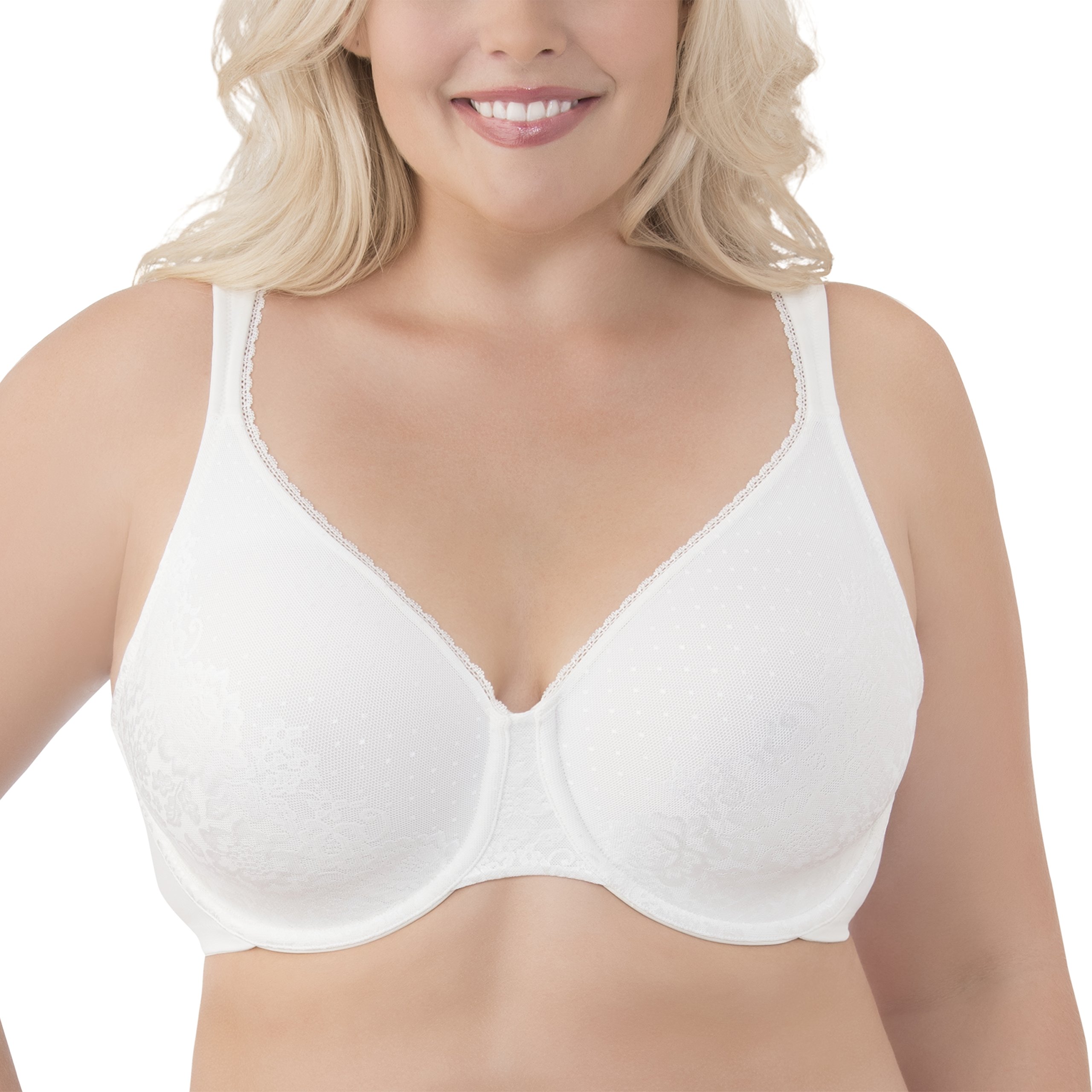 Vanity Fair Women's Exquisitely You Lift Full Figure Underwire Bra 76093 - Comfortable Plus Size Support for Everyday Wear & Special Occasions