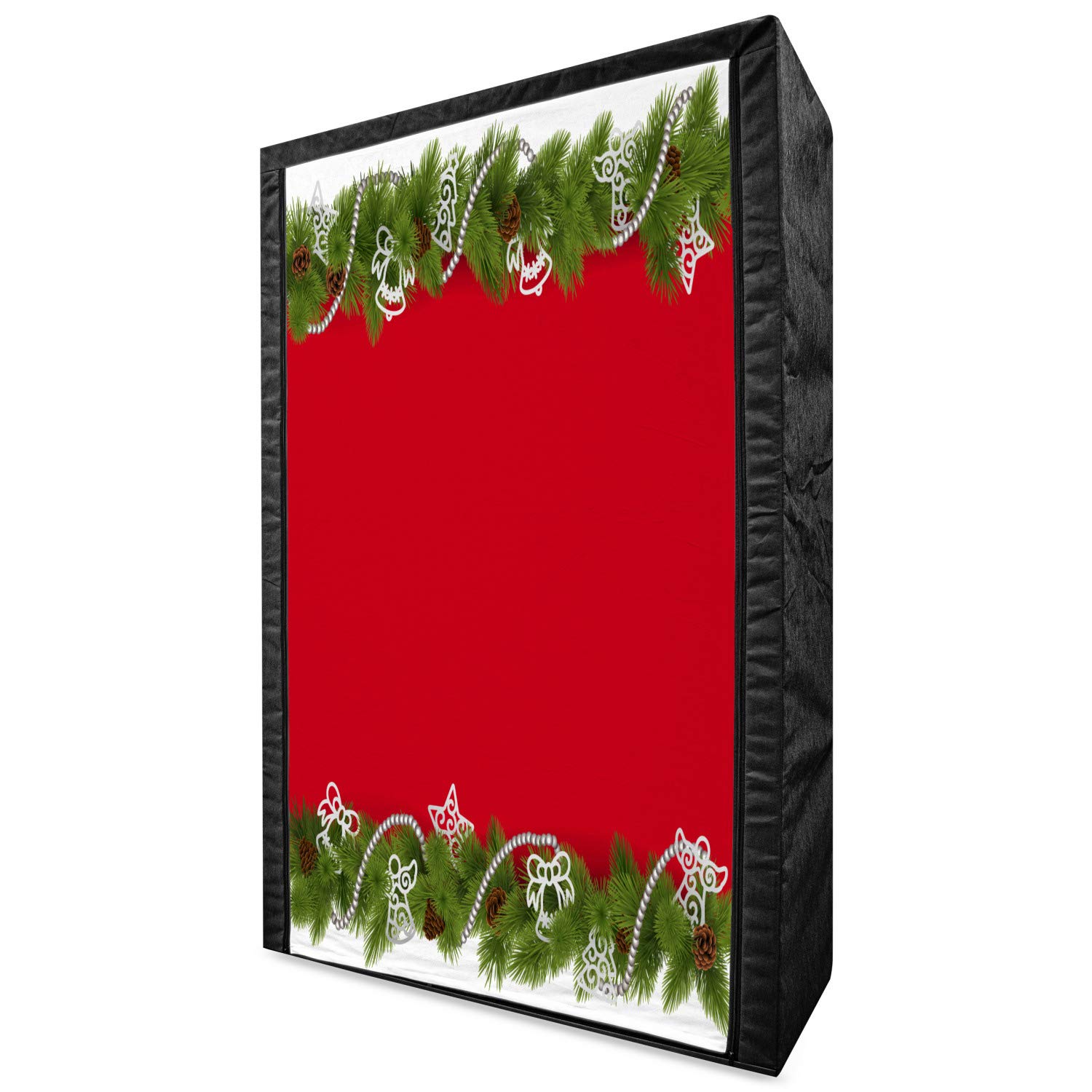 Ambesonne Christmas Portable Fabric Wardrobe - 42.5