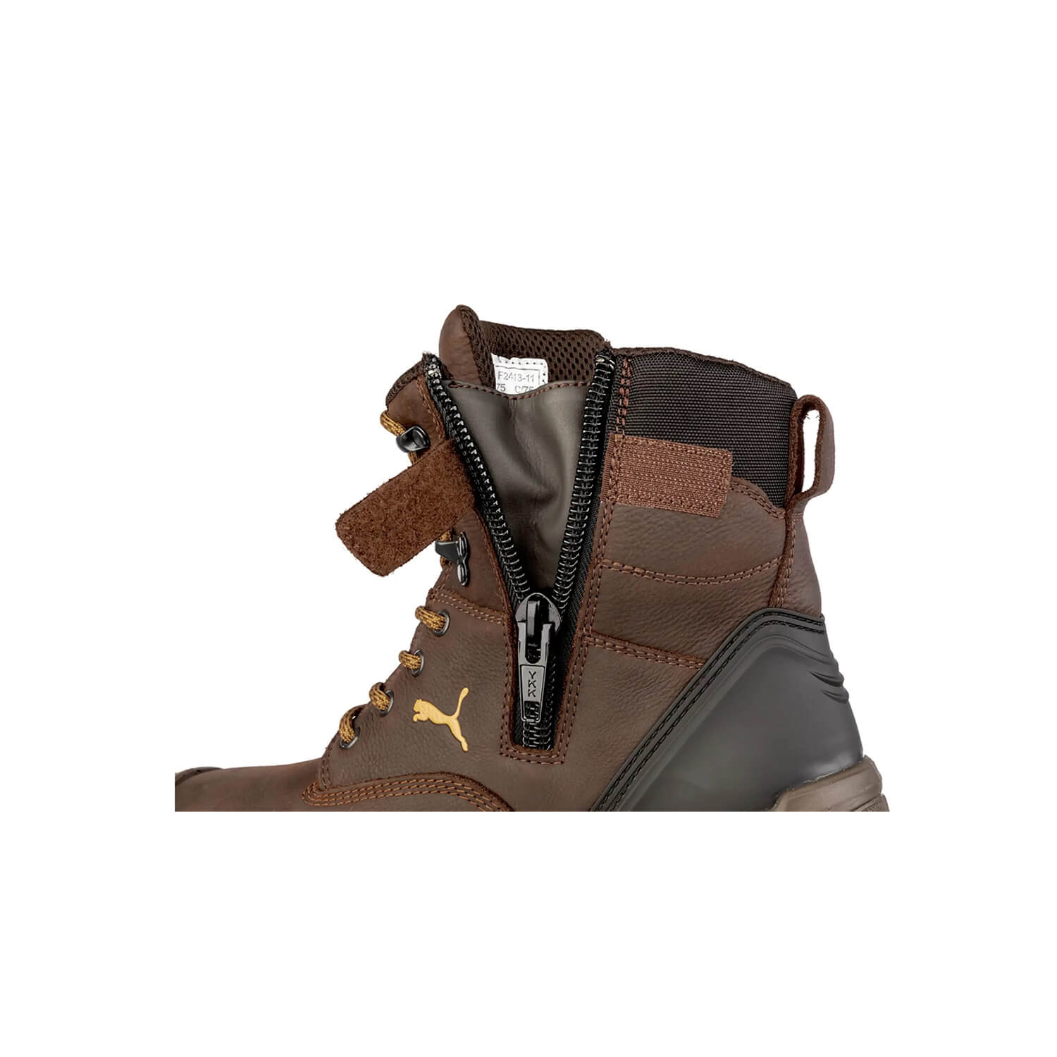 Conquest CTX Men's Waterproof Composite Toe Work Boots - Brown for Construction, Hiking & Outdoor Safety