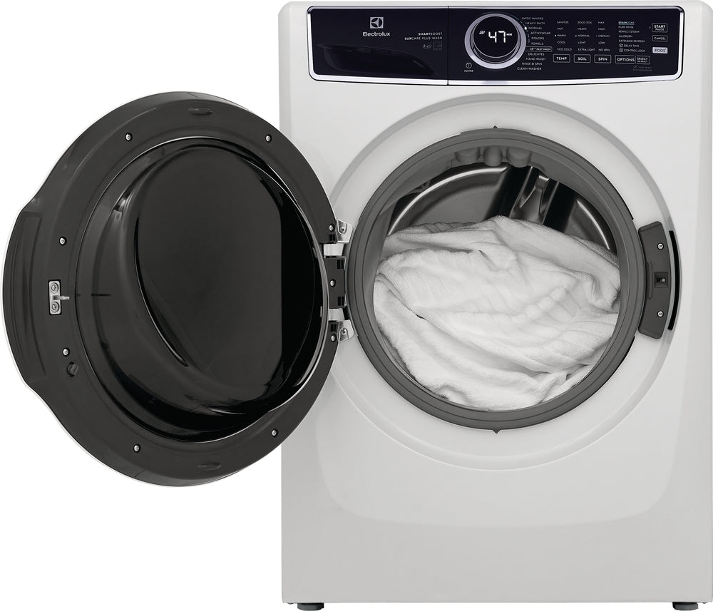 Electrolux ELFW7637AW 5.2 Cu. Ft. White Front Load Steam Washer - Perfect for Large Families & Energy-Efficient Laundry Rooms