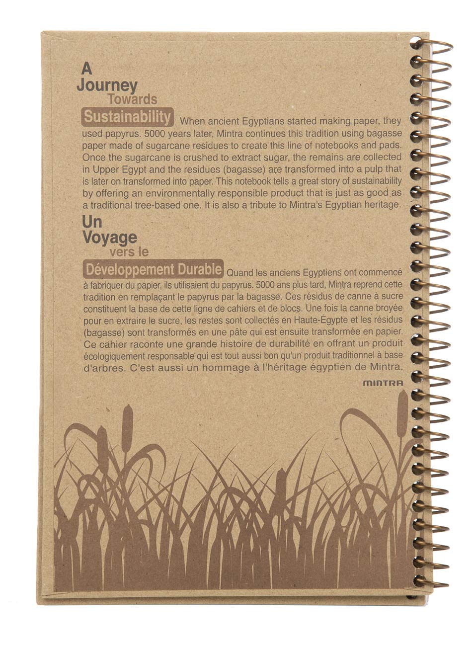 Eco-Friendly Mintra 100% Recycled Notebooks - Junior Size 6.5