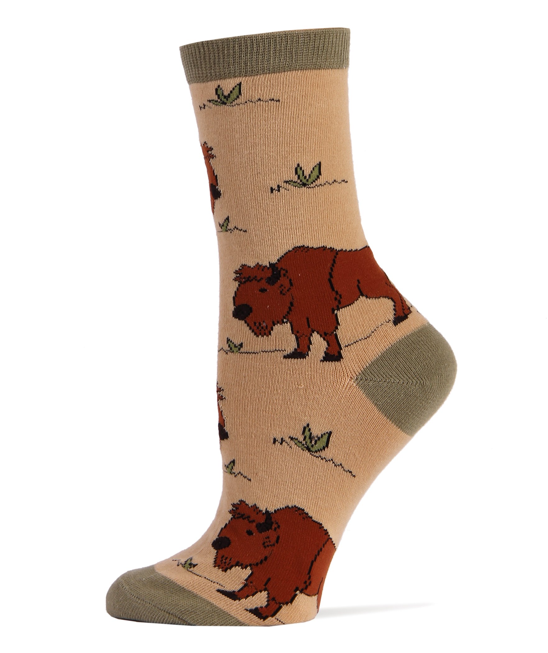 ooohyeah Women's Funny Animal Crew Socks - Cute Colorful Cotton Socks with Playful Sayings (Size 5-10) - Perfect for Casual Wear, Gifts, and Adding Fun to Your Outfits