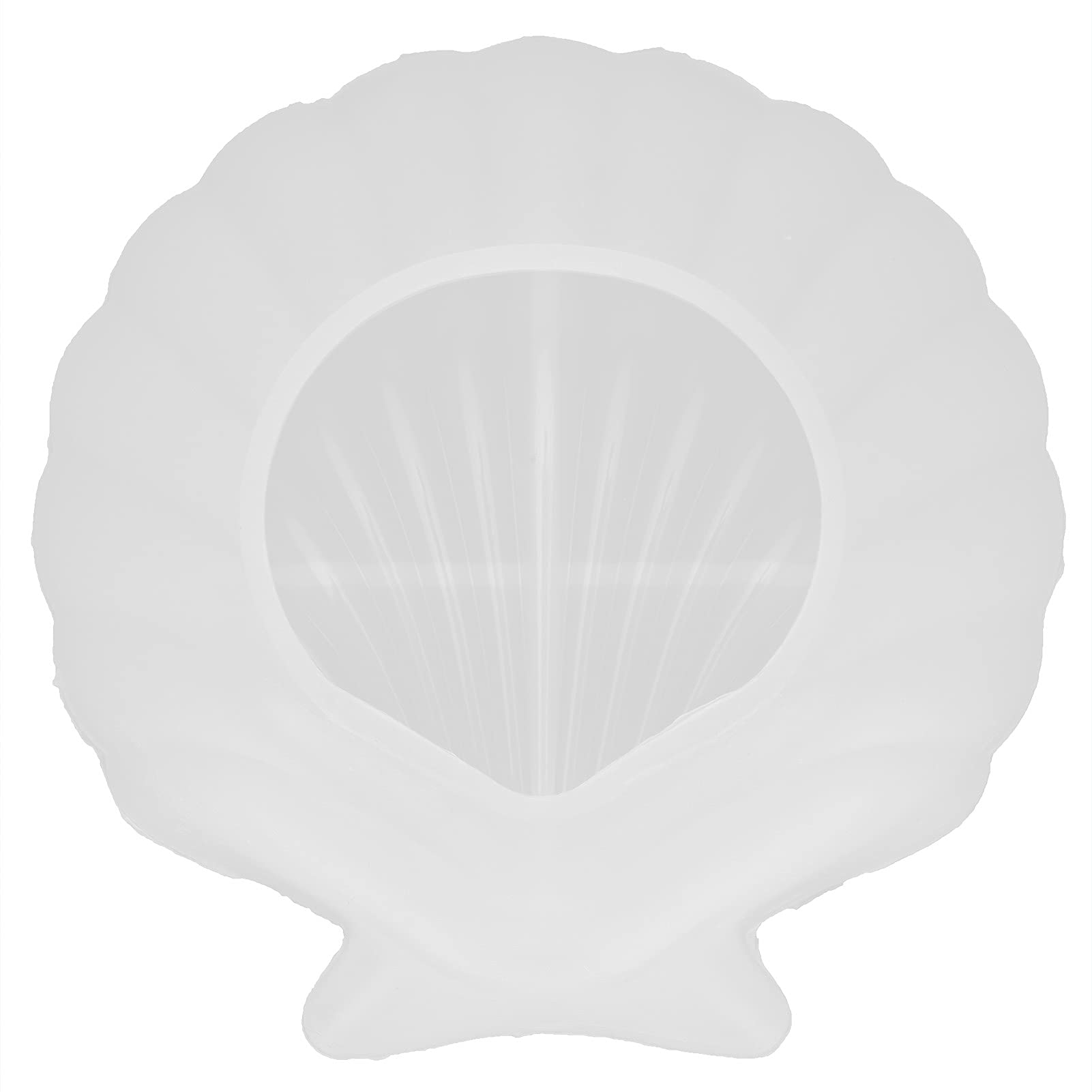 Premium Silicone Jewelry Tray with Shell Design - DIY Resin Craft Mold, Easy Demold Storage Plate for Rings, Trinkets & Home Decor | Perfect for Crafting, Organizing Jewelry & Beach-Themed Decorations