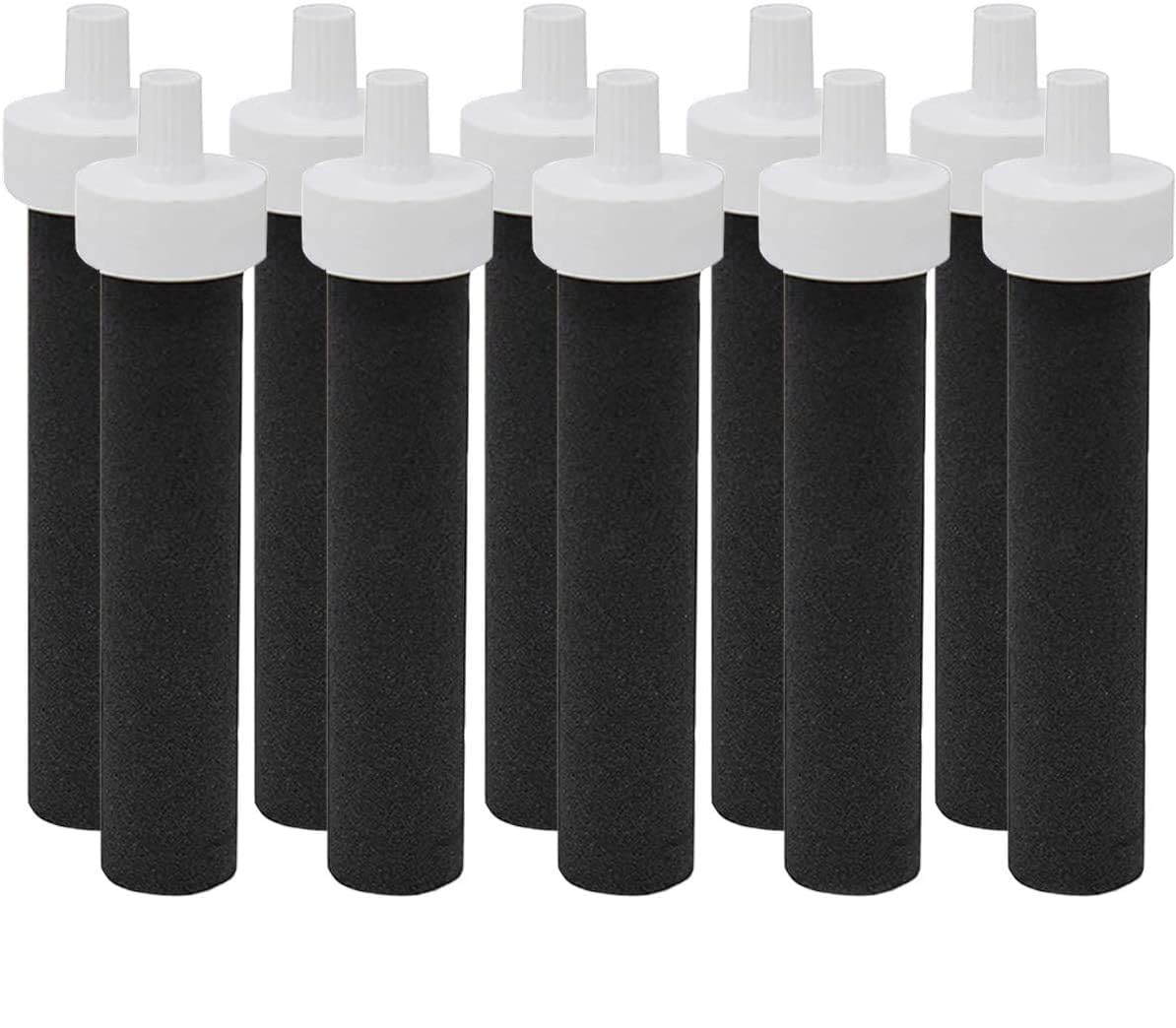 Brita BB06 Water Bottle Filter Replacement - BPA Free, Compatible with Brita Hard Sided & Sport Bottle (10 Pack) | Perfect for Hiking, Gym & Outdoor Activities