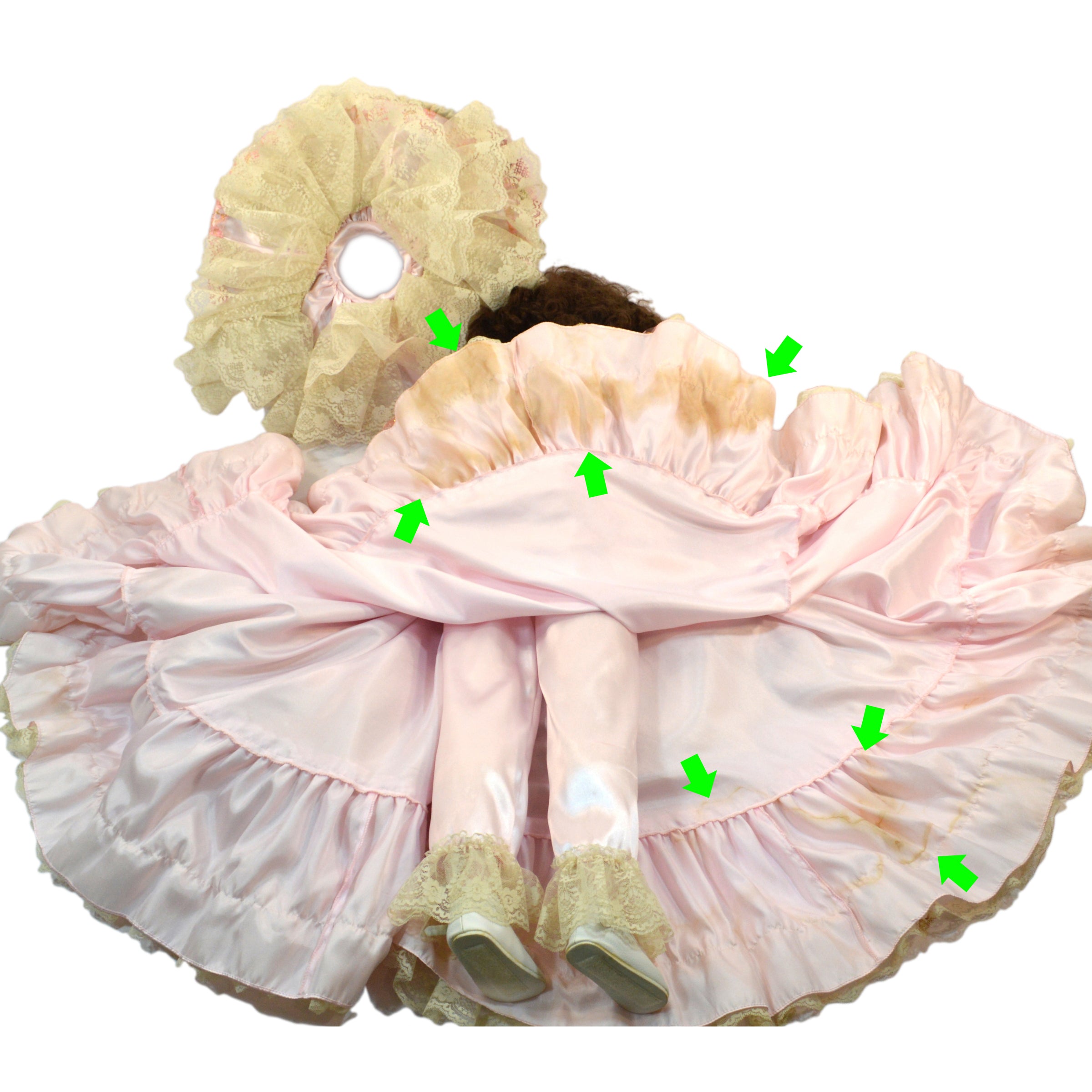 Limited Edition RUSTIE 42 Porcelain Doll Shenandoah in Pink Dress #207/2000 - Rare Collectible for Display & Gift Giving