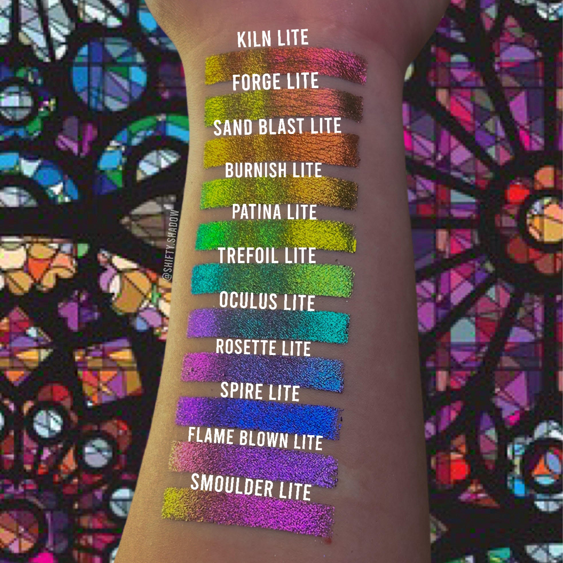 Burnish Lite | Multichrome Jewelled Eyeshadow Palette - Long-Lasting, Vibrant Colors for Day & Night Makeup Looks