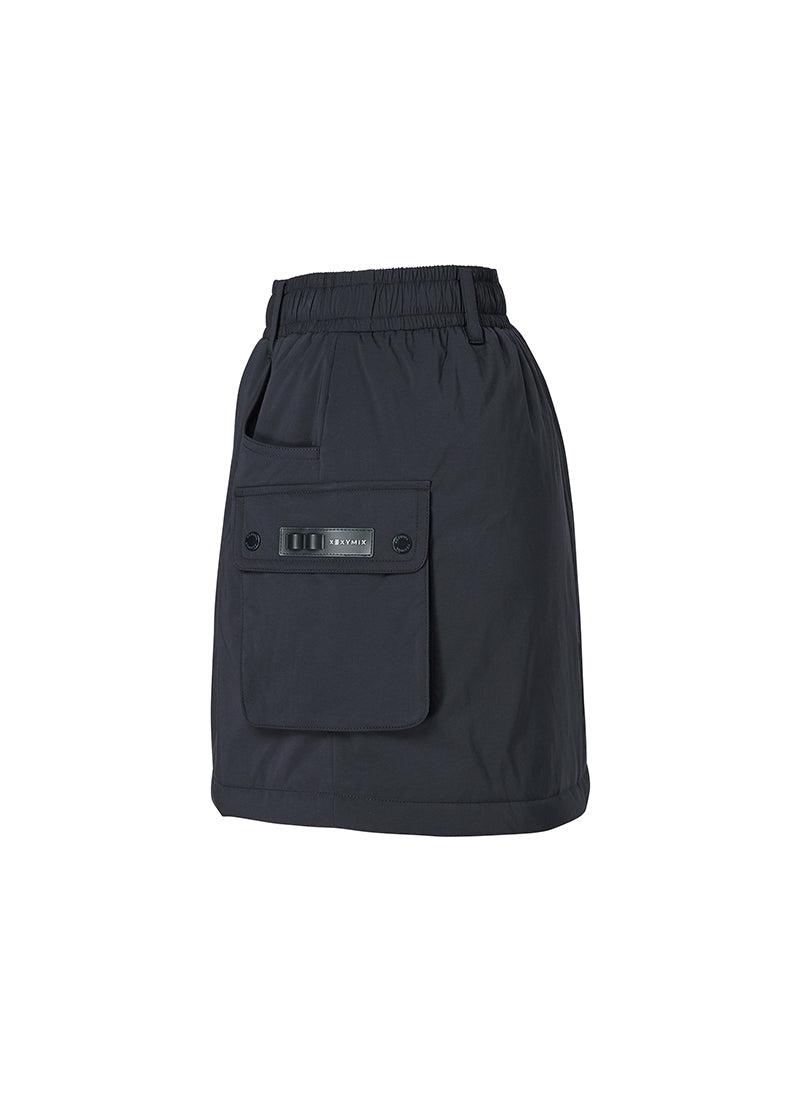 Stylish Out Pocket Padded Mini Skirt for Women - Comfortable Stretch Denim Short Skirt with Pockets - Perfect for Casual Wear, Night Out, and Summer Fashion