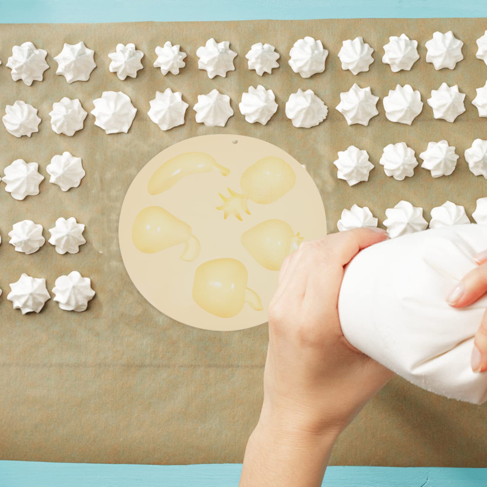 Fruit Cake Silicone Molds - Heat Resistant Baking Molds for Chocolate, Candy & Dessert Making - Perfect for DIY Cakes, Cupcakes, and Holiday Treats