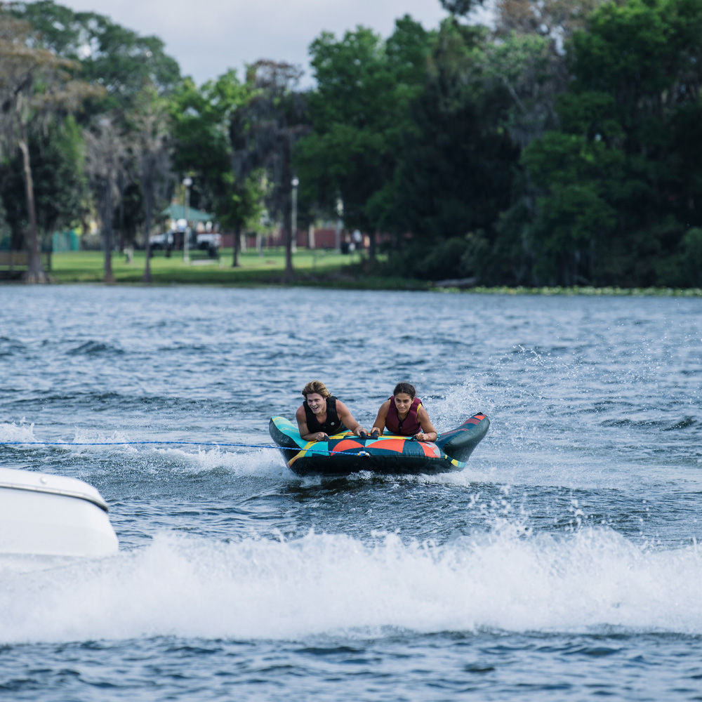 Radar Edge 2 Rider Towable Tube - High-Speed Inflatable Water Tube for Lakes & Rivers - Perfect for Summer Fun & Family Bonding