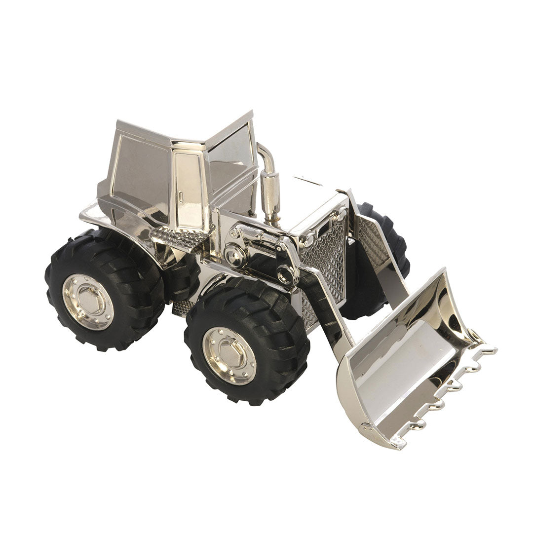 Front Loader Tractor Coin Bank - Fun Construction Toy Savings Bank for Kids & Collectors - Perfect for Birthday Gifts, Piggy Bank Alternative, and Construction Theme Decor