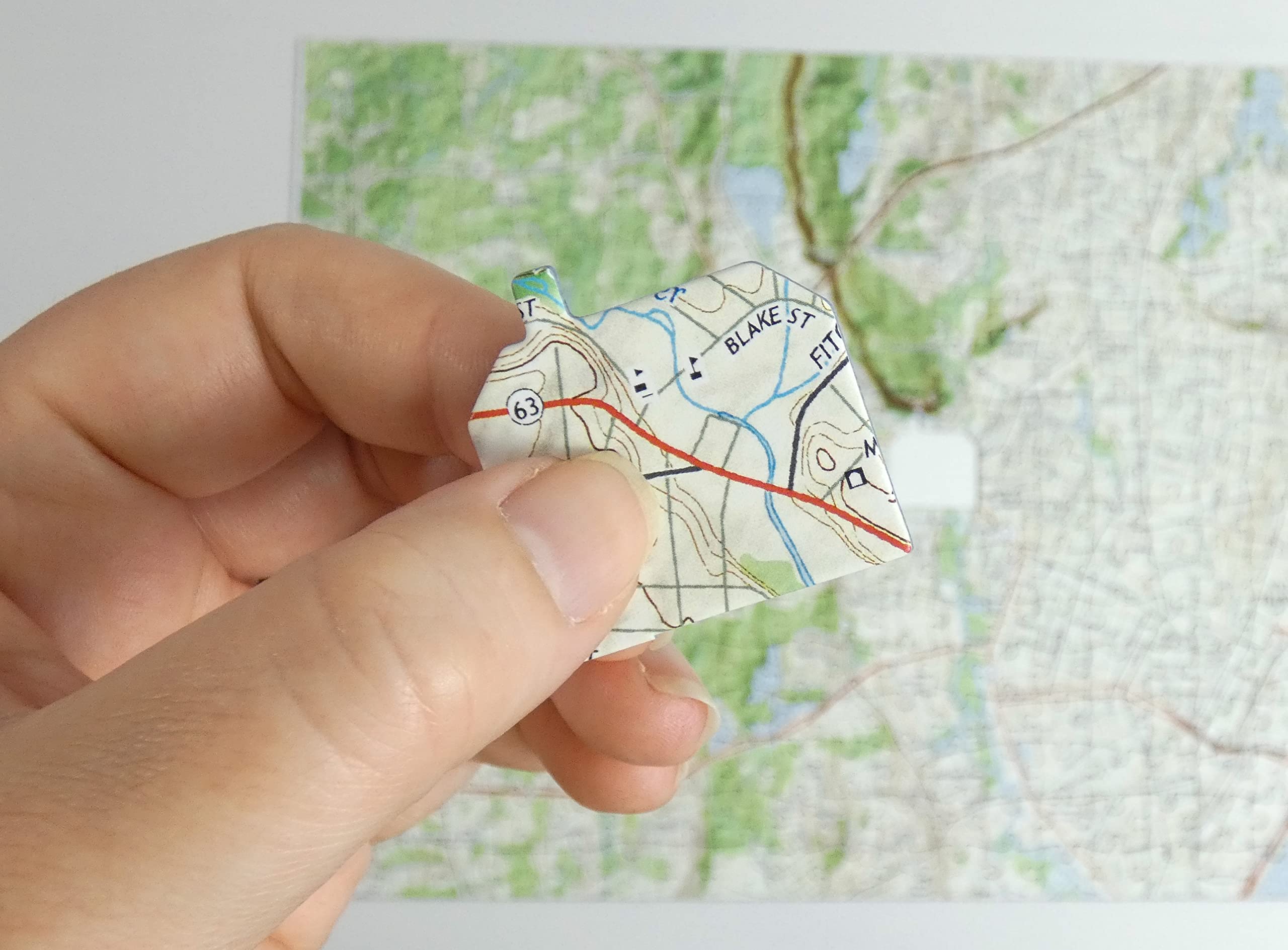 My Hometown Custom Map Jigsaw Puzzle - 400 Piece Personalized Housewarming Gift for Puzzle Lovers | Unique New Home & First Home Decor | Perfect for Family Game Nights & Memory Keepsakes
