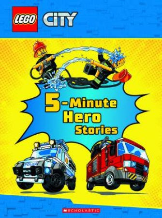 5 Minute Hero Stories LEGO City Book - Fun & Quick Bedtime Stories for Kids | Perfect for Reading Aloud & Family Bonding