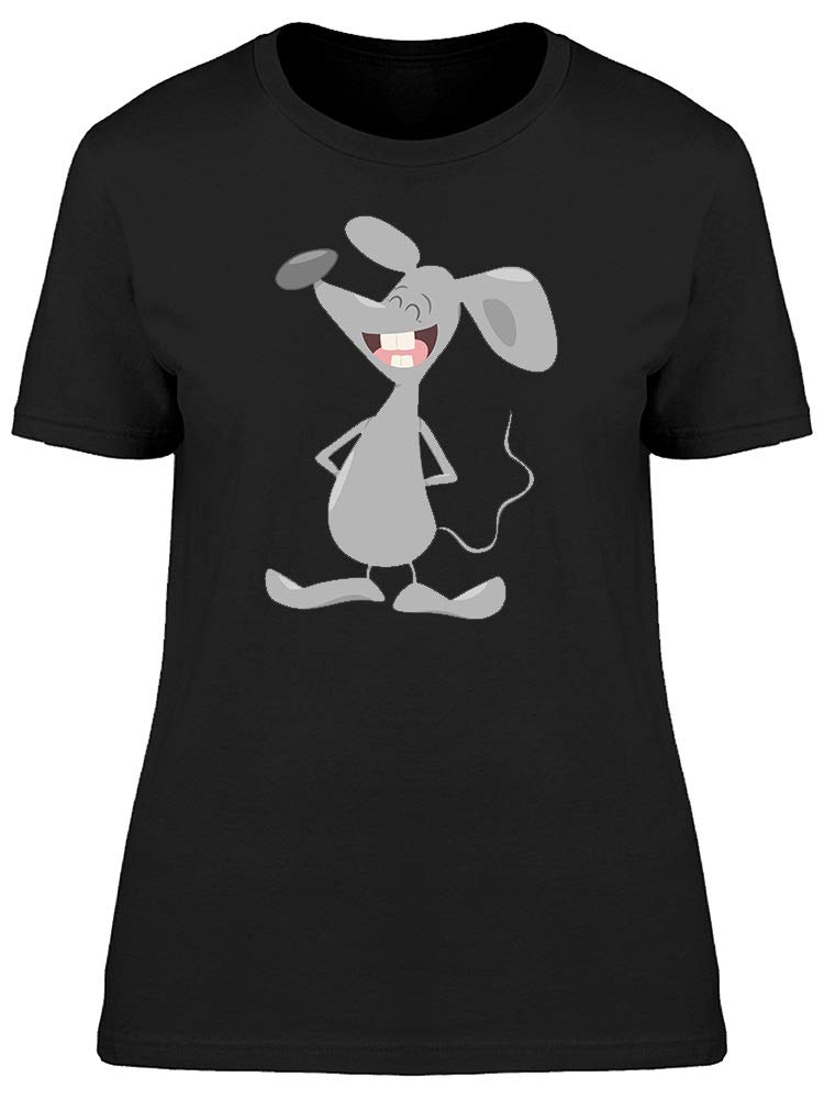Cute Cartoon Mouse Graphic T-Shirt for Women - Casual Wear, Gifts, and Everyday Outfits