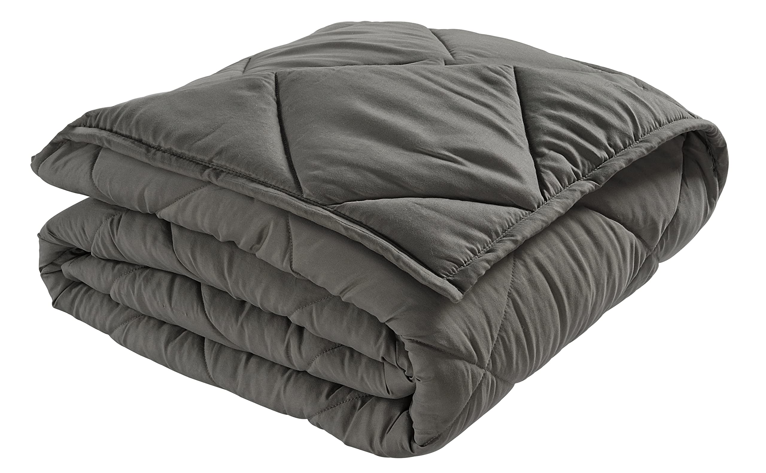 LANE LINEN Cooling Blanket Queen Size - Soft Microfiber Summer Blanket for Bed, Couch & Travel | Lightweight, Breathable & Cozy Throw Blanket | Perfect for Home, Office, Camping & Gifts (Charcoal)