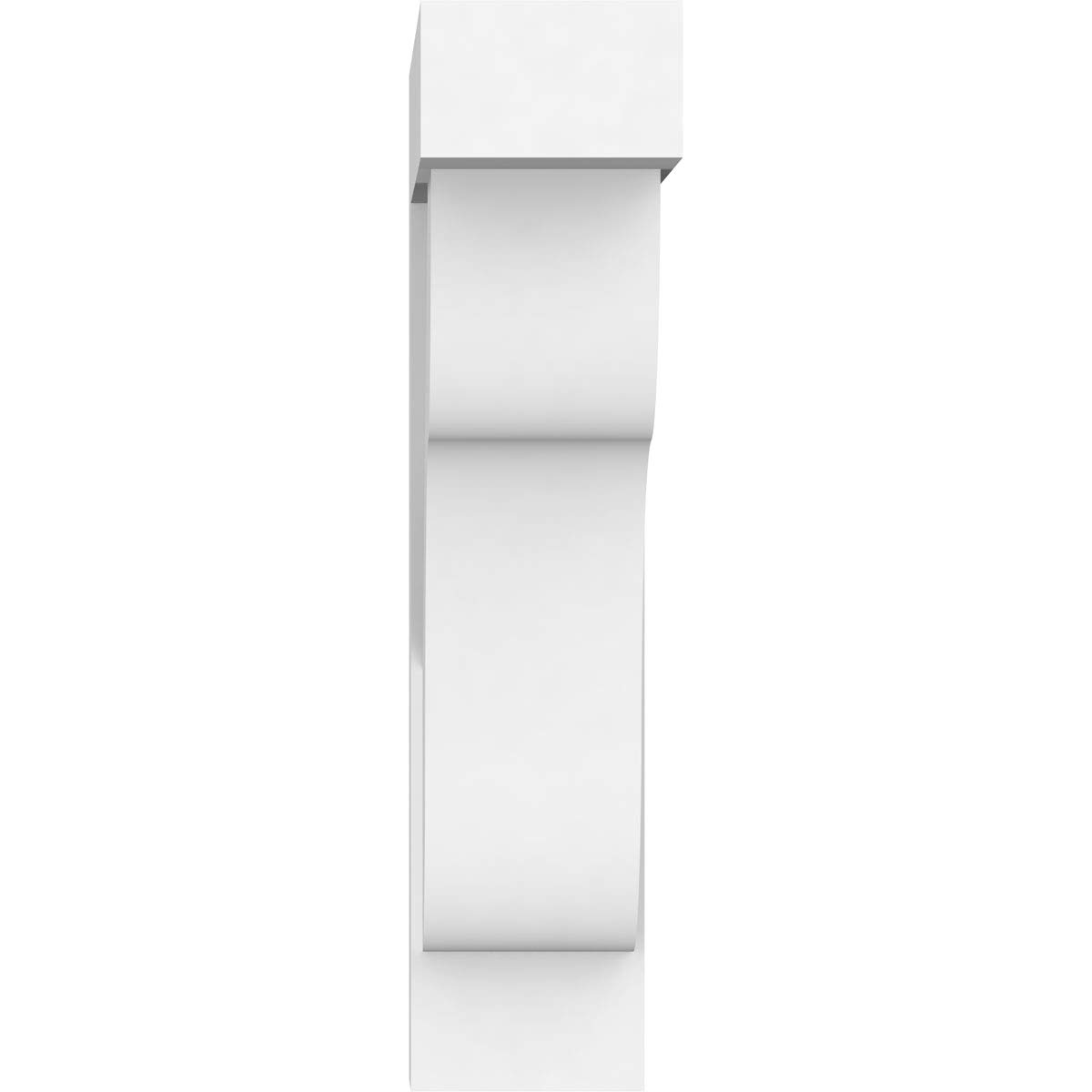 Ekena Millwork BKTP05X16X22CAR05 5