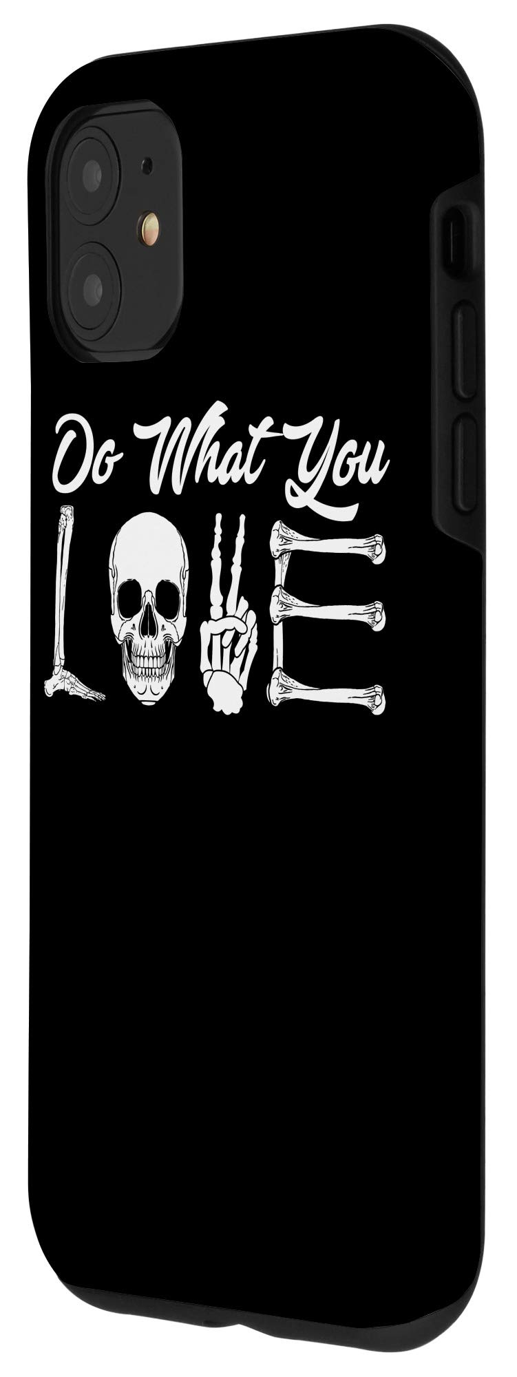 iPhone 11 Case - Radiology Tech Love X-Ray Skull Bones Skeleton Design | Perfect for Medical Students, Doctors & Science Enthusiasts