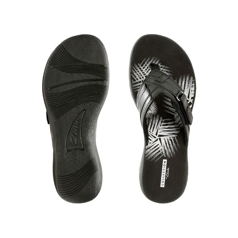 Women's Breeze Sea Clarks Sandals - Comfortable Summer Beach Walking Shoes for Women | Casual Outdoor Slip-On Sandals with Cushioned Footbed | Perfect for Beach Vacations, Poolside Lounging & City Strolls