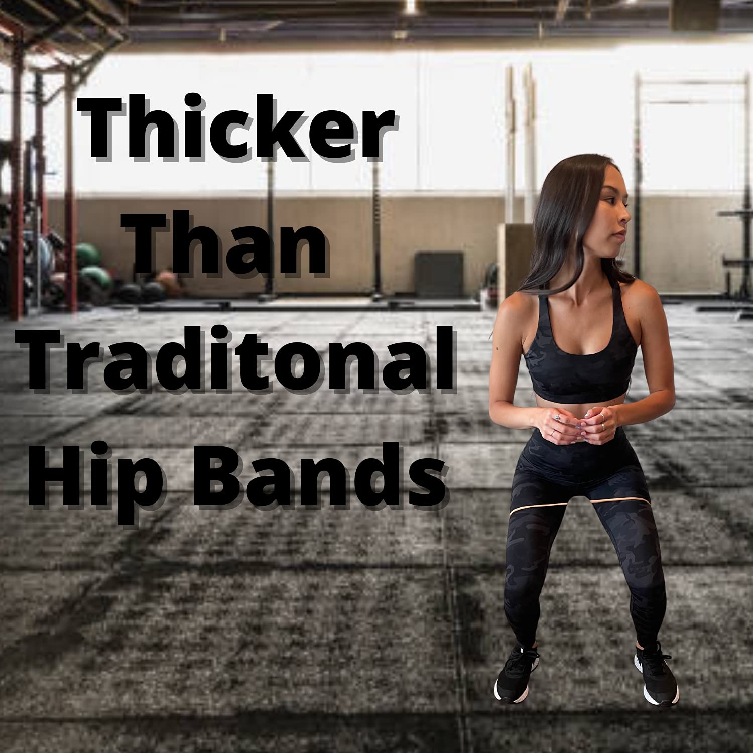 Rubberbanditz Extra Thick Booty Bands - Heavy Duty Resistance Bands for Glutes, Legs & Hip Workouts - Includes Women's eGuide - 5 Mini Loop Exercise Bands (5-100 lbs) for HIPS, Thighs, Butt & Abs - Perfect for Home Gym, Yoga & Pilates