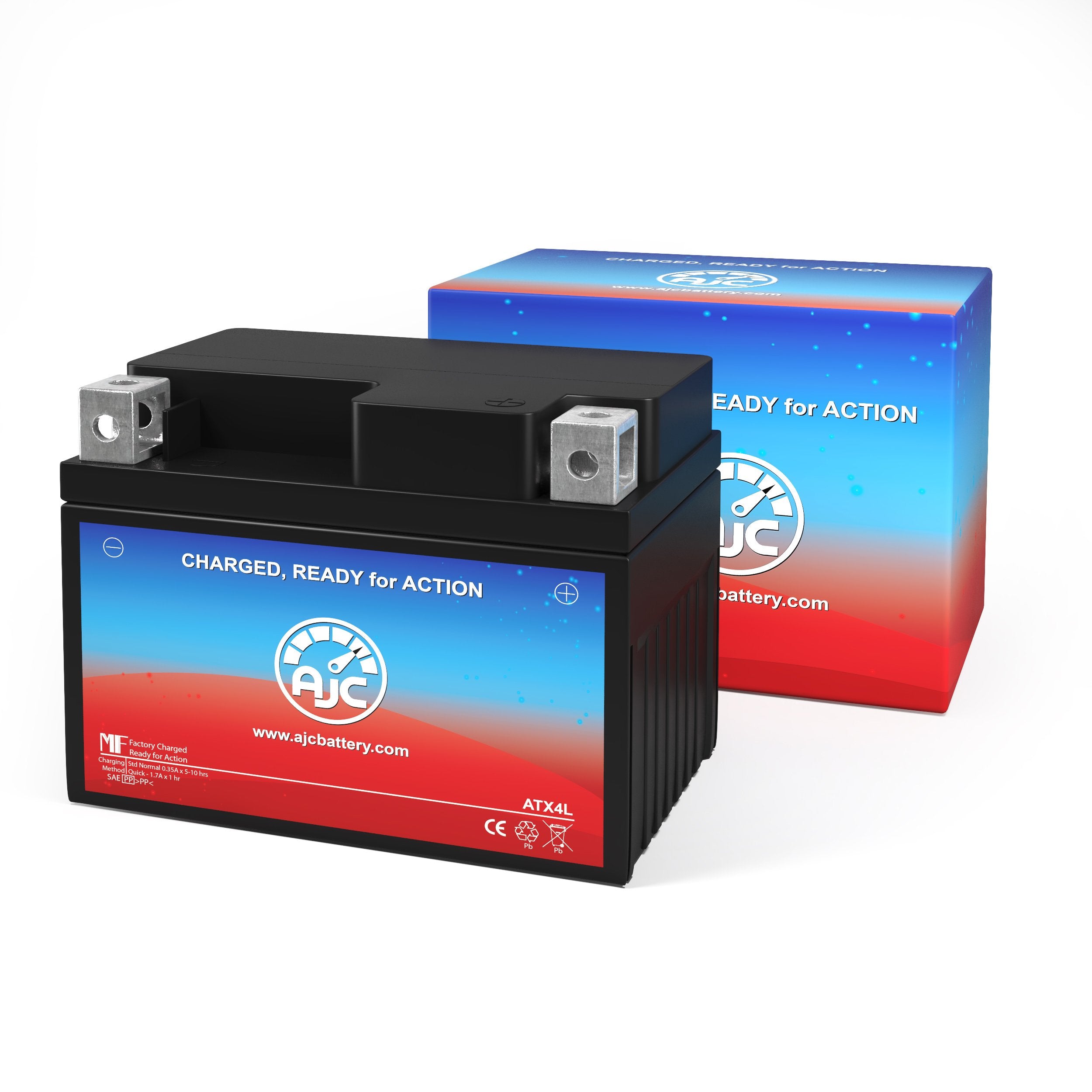 AJC Replacement Battery for Aeon Kolt 90 89CC ATV (2006-2007 Models) - Perfect for Off-Road Adventures and Youth ATV Riding
