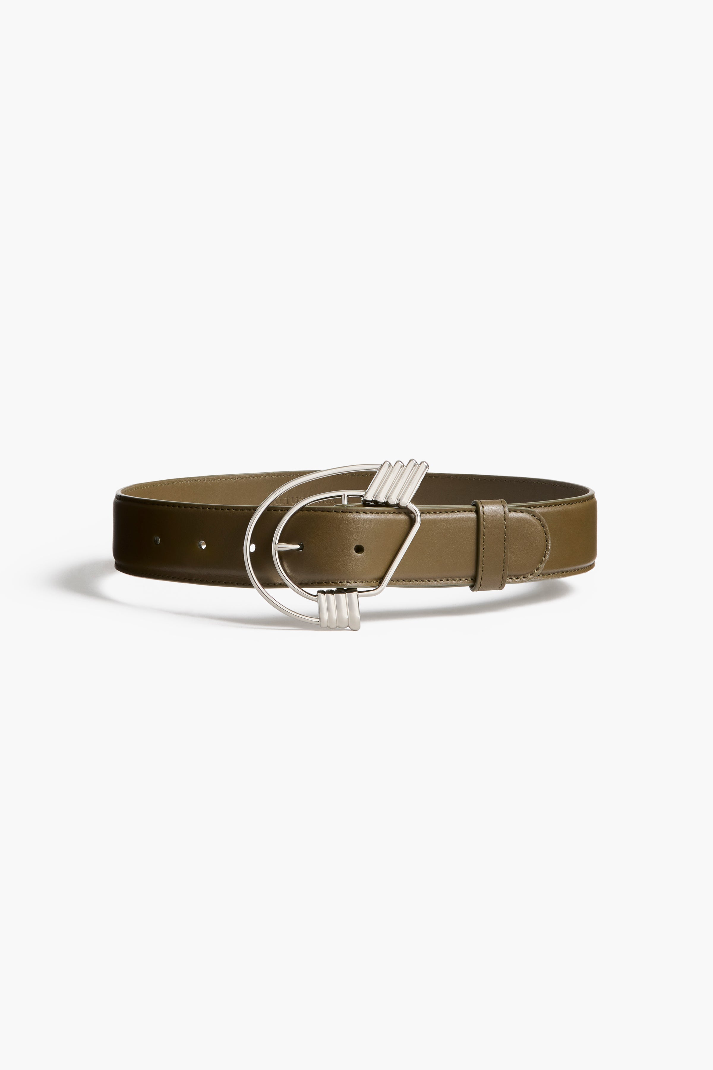 Stylish Round Abstract Pattern Belt for Women & Men - Fashionable Waist Accessory for Casual, Office & Party Outfits