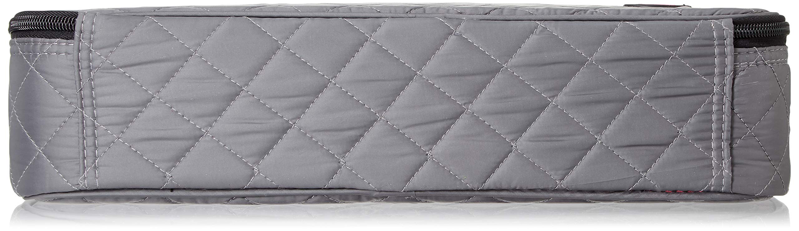 KIOTA Professional Portable EVA Makeup Train Case - Travel Cosmetic Organizer Bag with Dividers & Brush Pockets | Perfect for Makeup Artists, Travel & Salon Storage