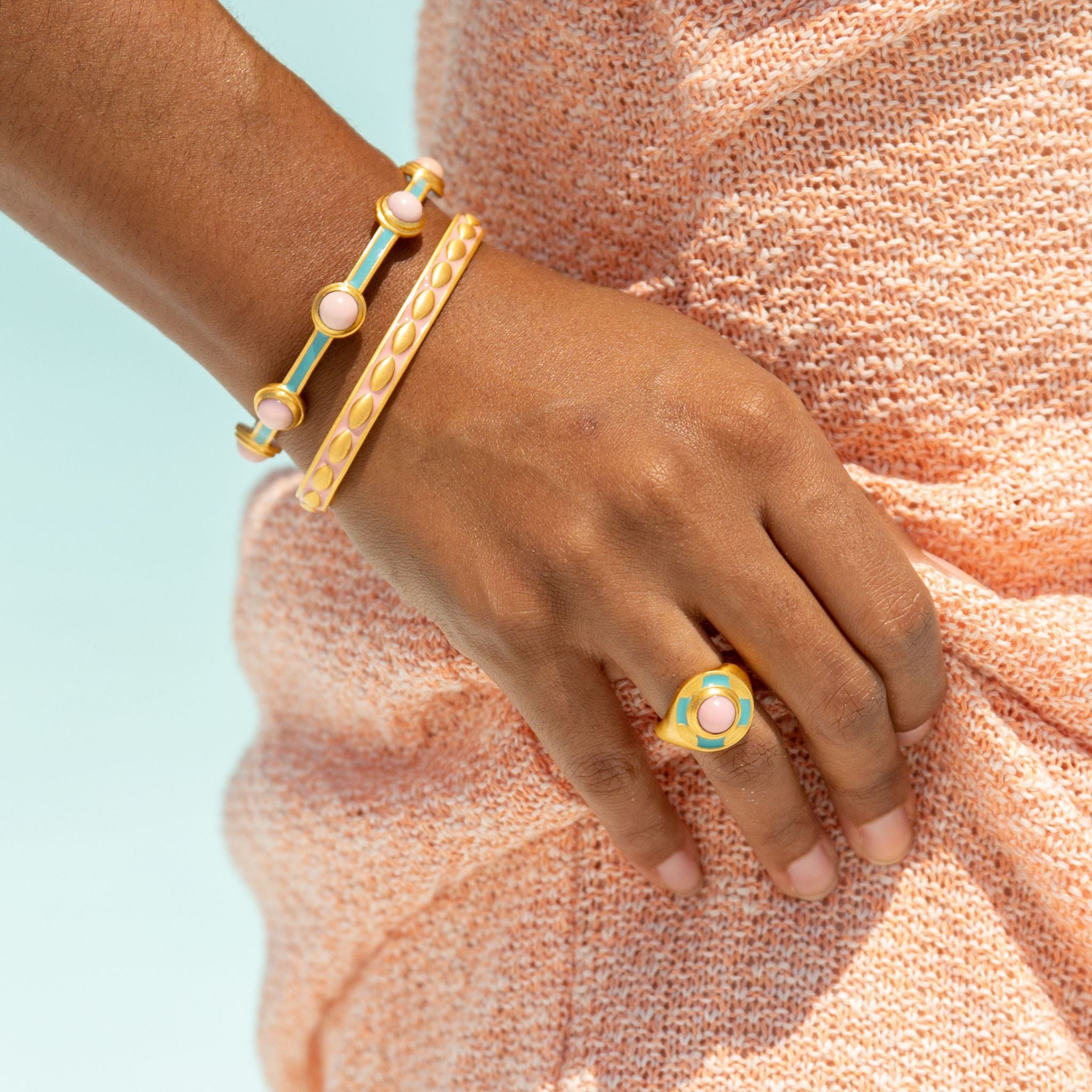 Island in the Sun Ring - Bohemian Beach Jewelry for Women, Dainty Adjustable Sunflower Ring - Perfect for Summer Vacations, Beach Weddings & Boho Fashion Accessories