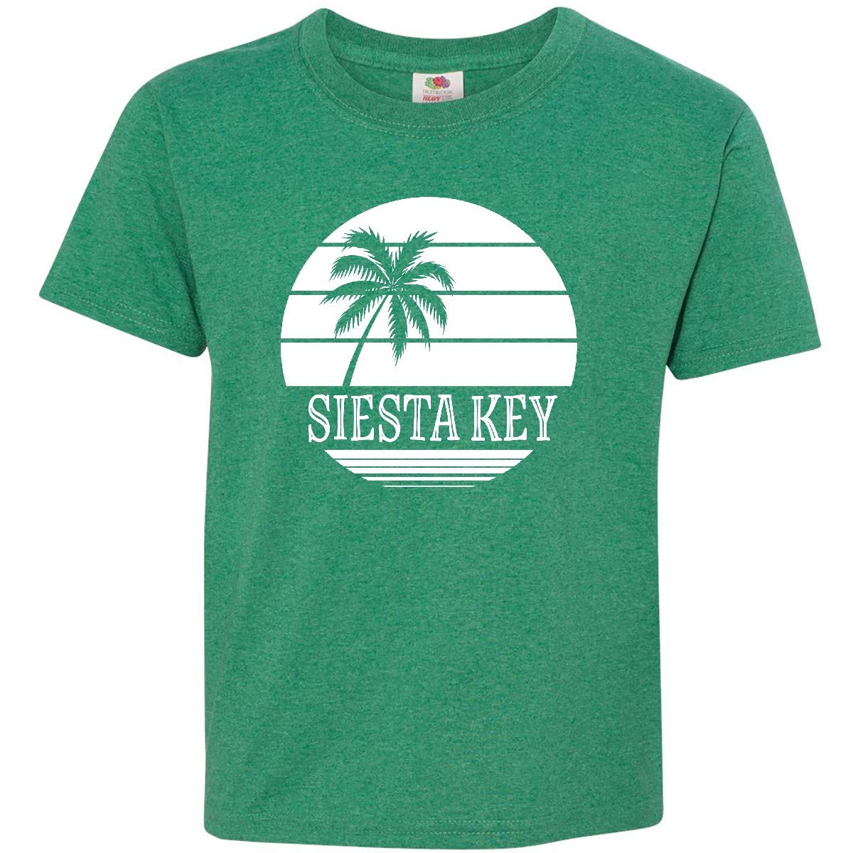 Inktastic Siesta Key Florida Beach Trip Youth T-Shirt - Comfortable Vacation Tee for Kids - Perfect for Beach Trips, Family Vacations & Summer Outings