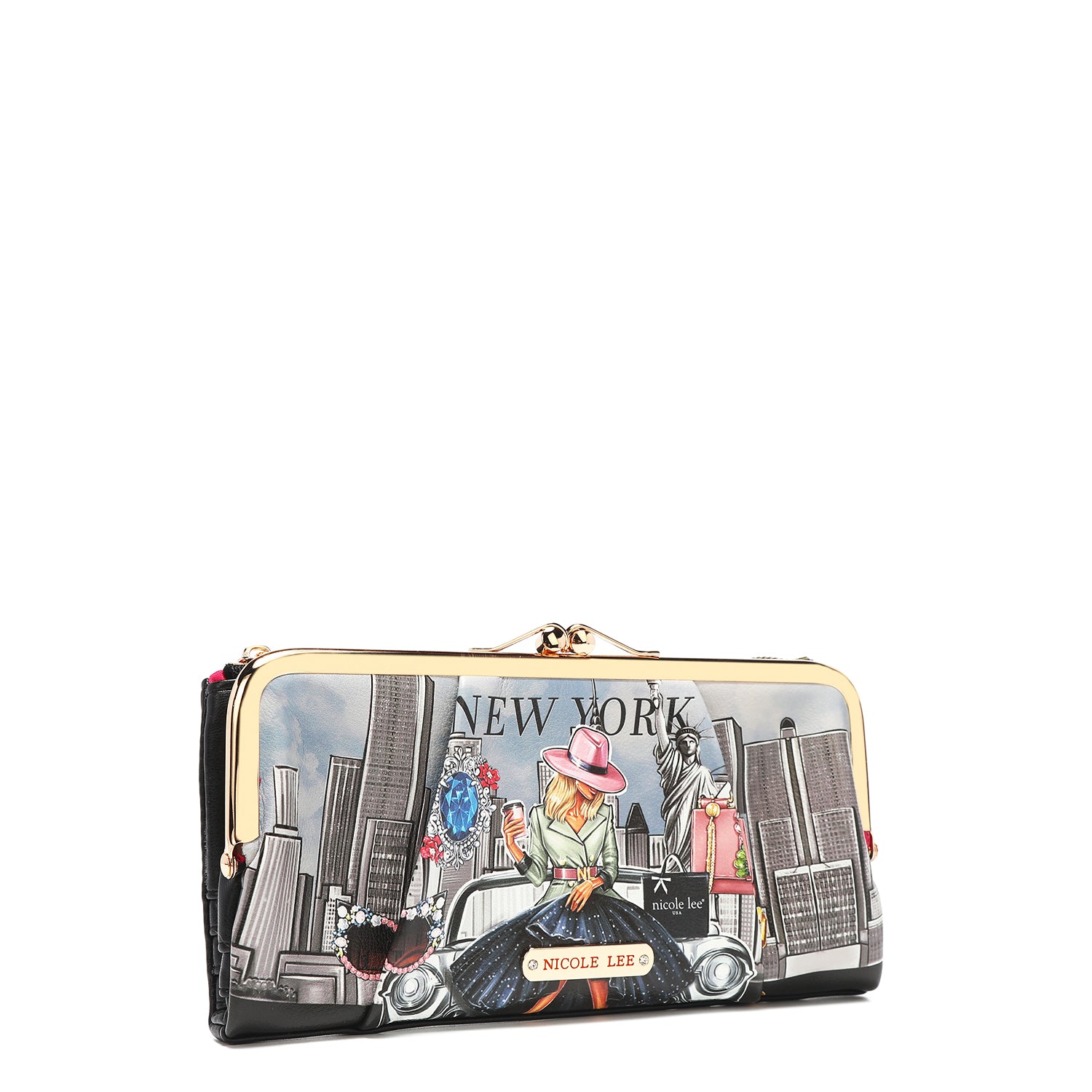 Catalina Clutch Wallet for Women - Slim RFID Blocking Leather Card Holder - Perfect for Travel, Shopping & Everyday Use