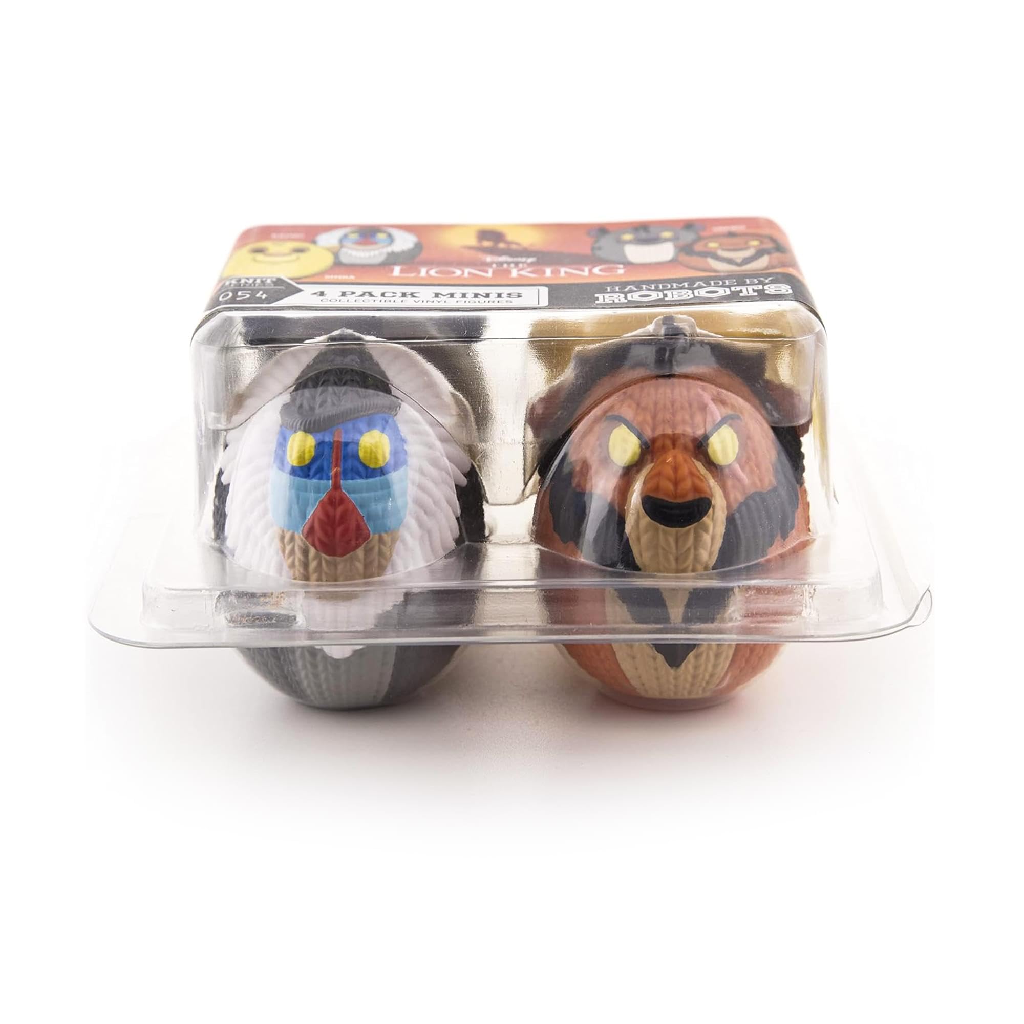 Handmade Lion King Mini Vinyl Figures 4-Pack - Disney Collectibles for Home Decor, Office Display & Gift Giving