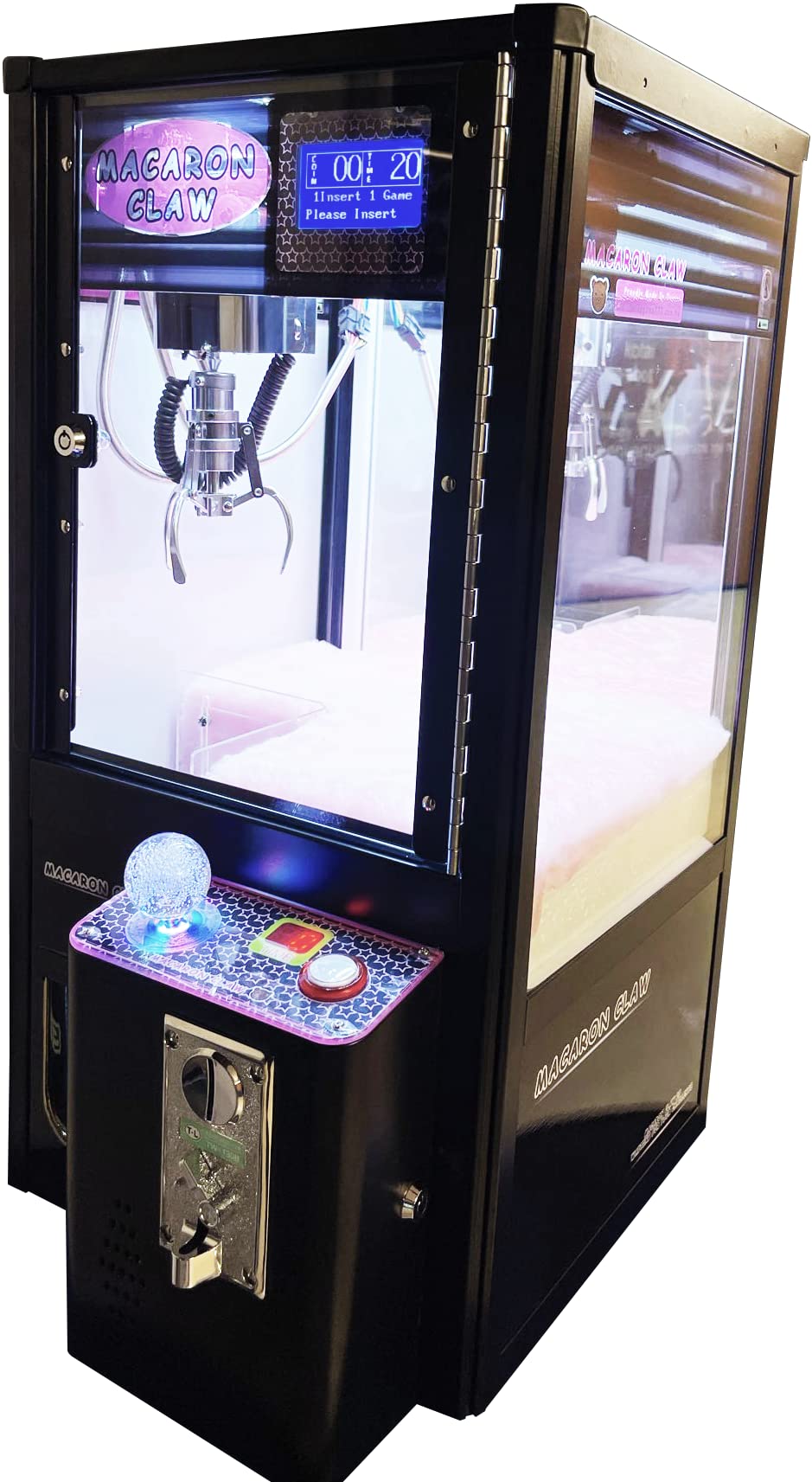 Mini Claw Machine Crane Game Toy for Kids - Black | Fun Arcade Prize Grabber for Birthday Parties, Carnival Games & Family Entertainment (Pre-Order)