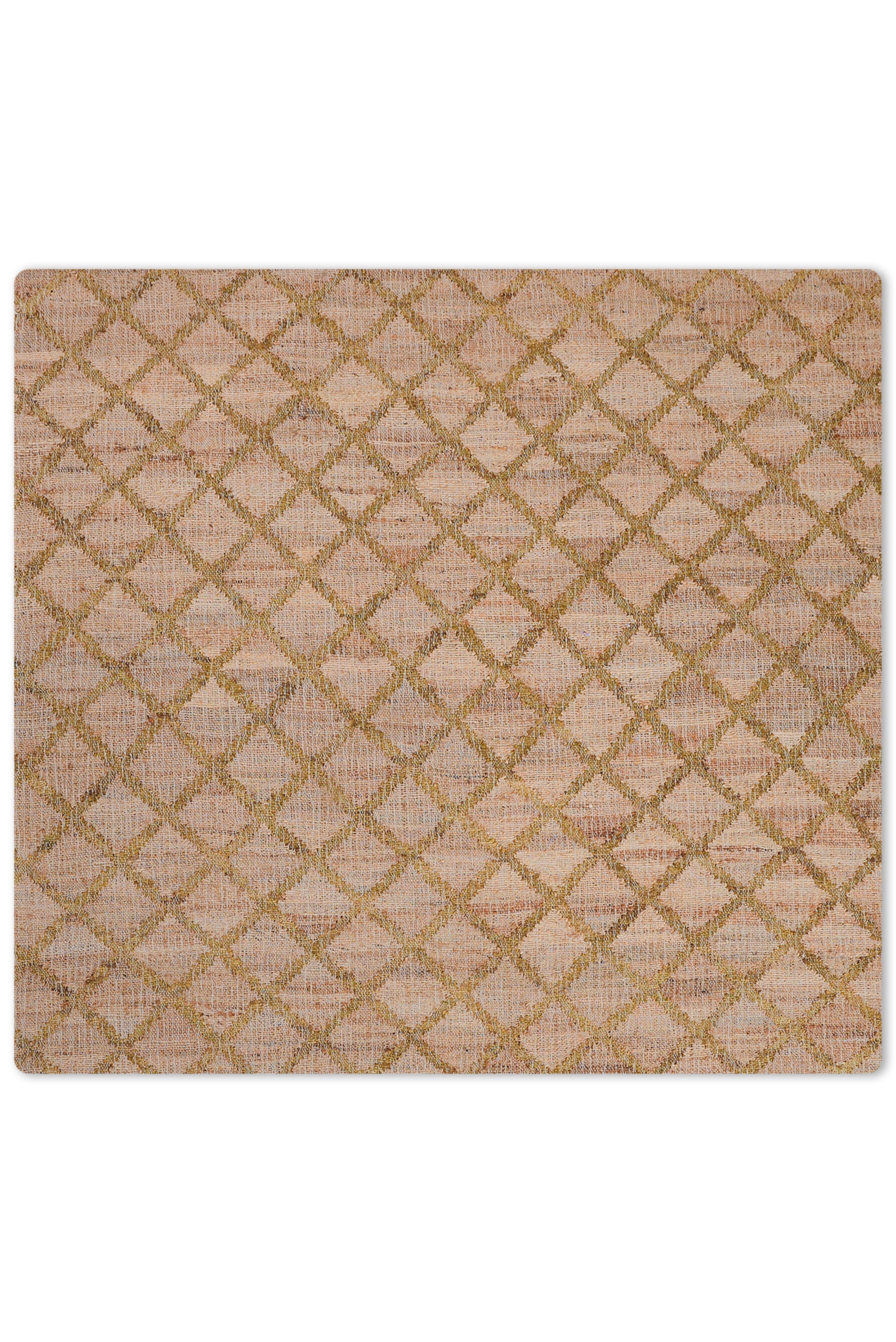 Eco-Friendly Poly Jute Braided Rug - Durable & Stylish Non-Slip Floor Mat for Living Room, Bedroom, or Entryway