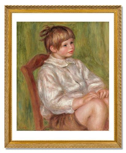 Pierre Auguste Renoir Coco (Claude Renoir) Painting - Famous Impressionist Art Reproduction for Home Decor & Office Wall Art