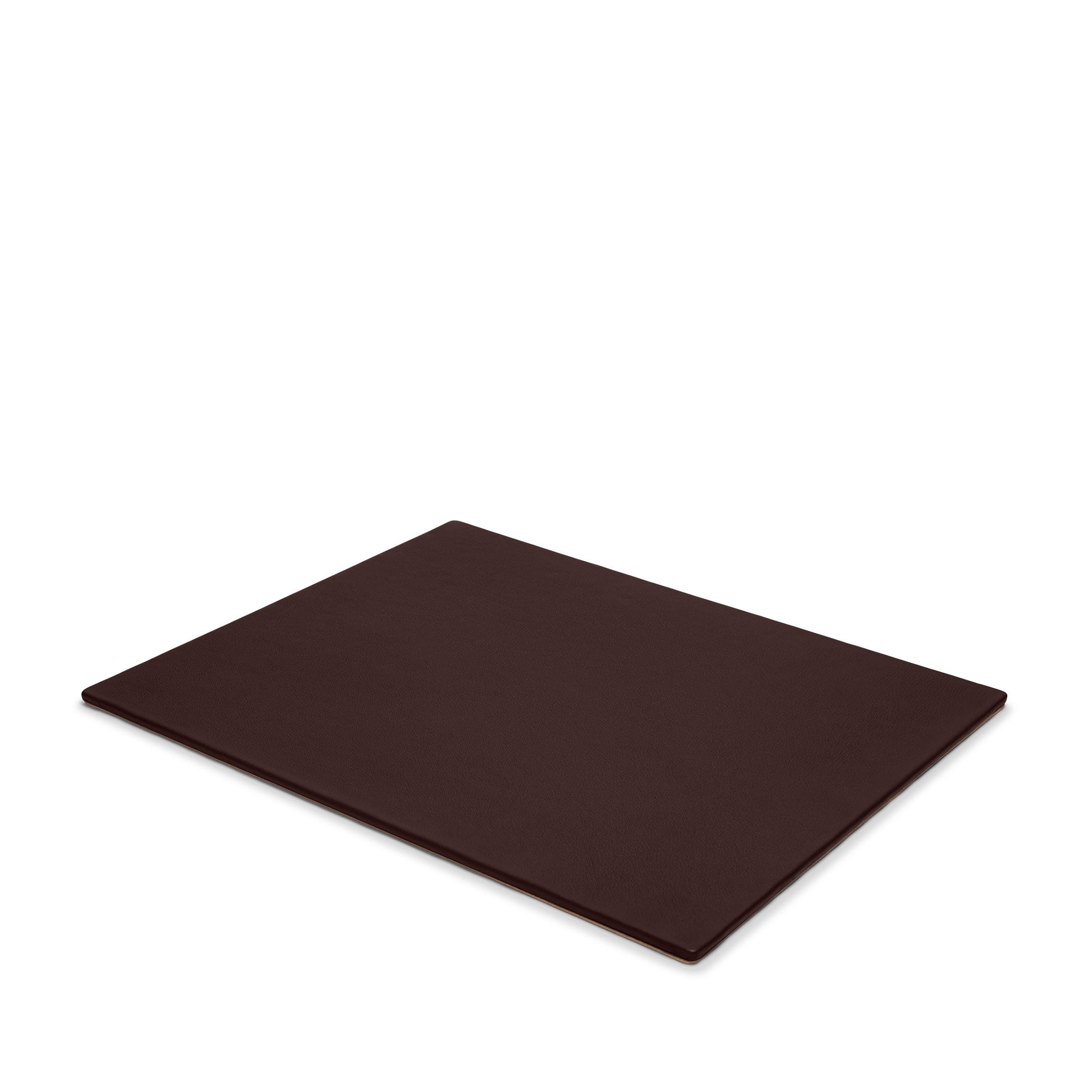 Premium Brown Leather Conference & Laptop Pad - Professional Office Desk Accessory for Meetings, Work & Home Office Use