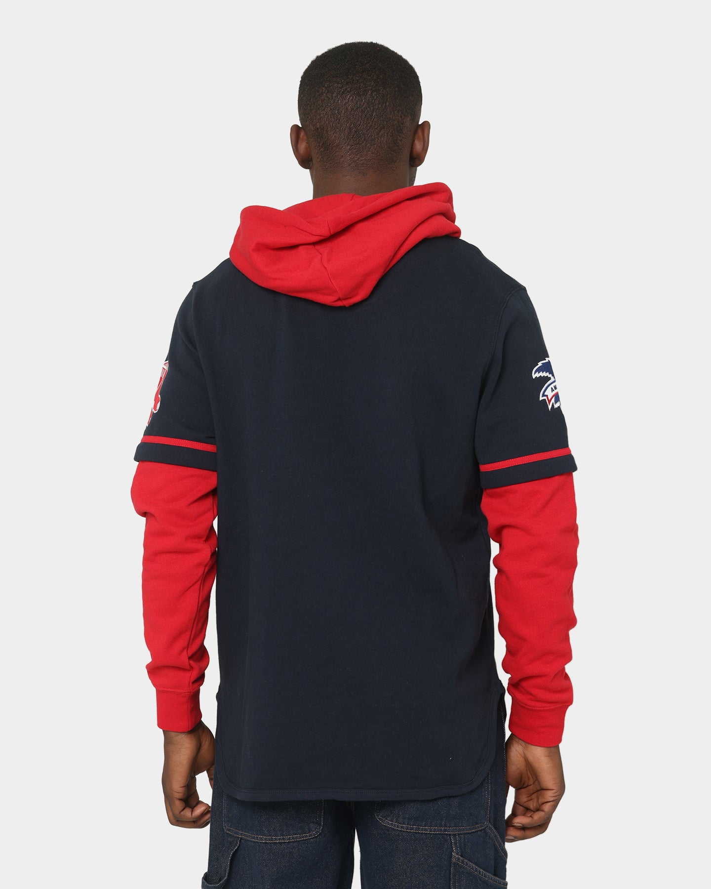 47 Brand Boston Red Sox Shortstop Hoodie for Men - Navy Blue Pullover Hooded Sweatshirt - Perfect for Baseball Games, Fall Outfits & Casual Wear