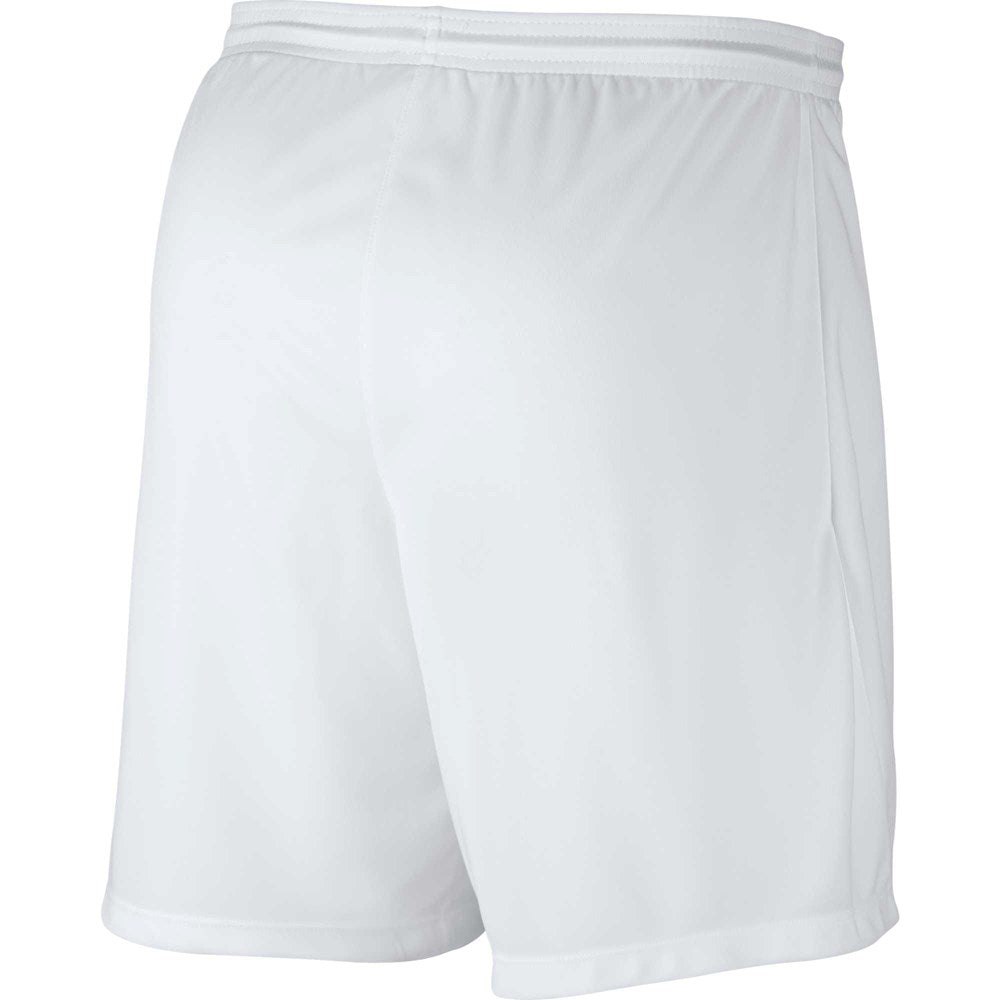 Nike Park III Knit Shorts - Men's Breathable Comfort Running Shorts (White) - Perfect for Gym Workouts, Jogging & Casual Wear