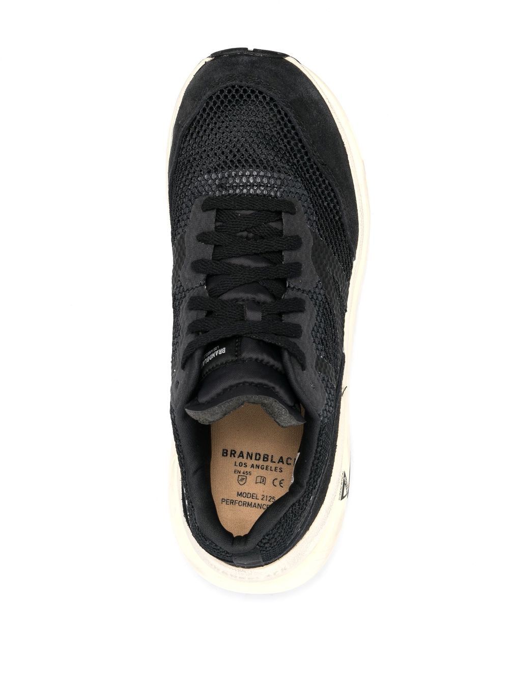 BRAND BLACK Sneakers for Men - Stylish & Comfortable Black Athletic Shoes for Running, Gym & Casual Wear