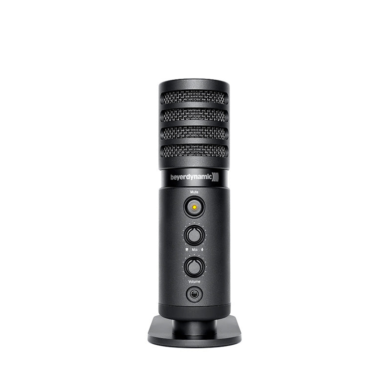 Beyerdynamic FOX USB Microphone with Brateck Adjustable Boom Arm Stand - Professional Streaming, Podcasting & Gaming Setup for Home Studio & Office Recording