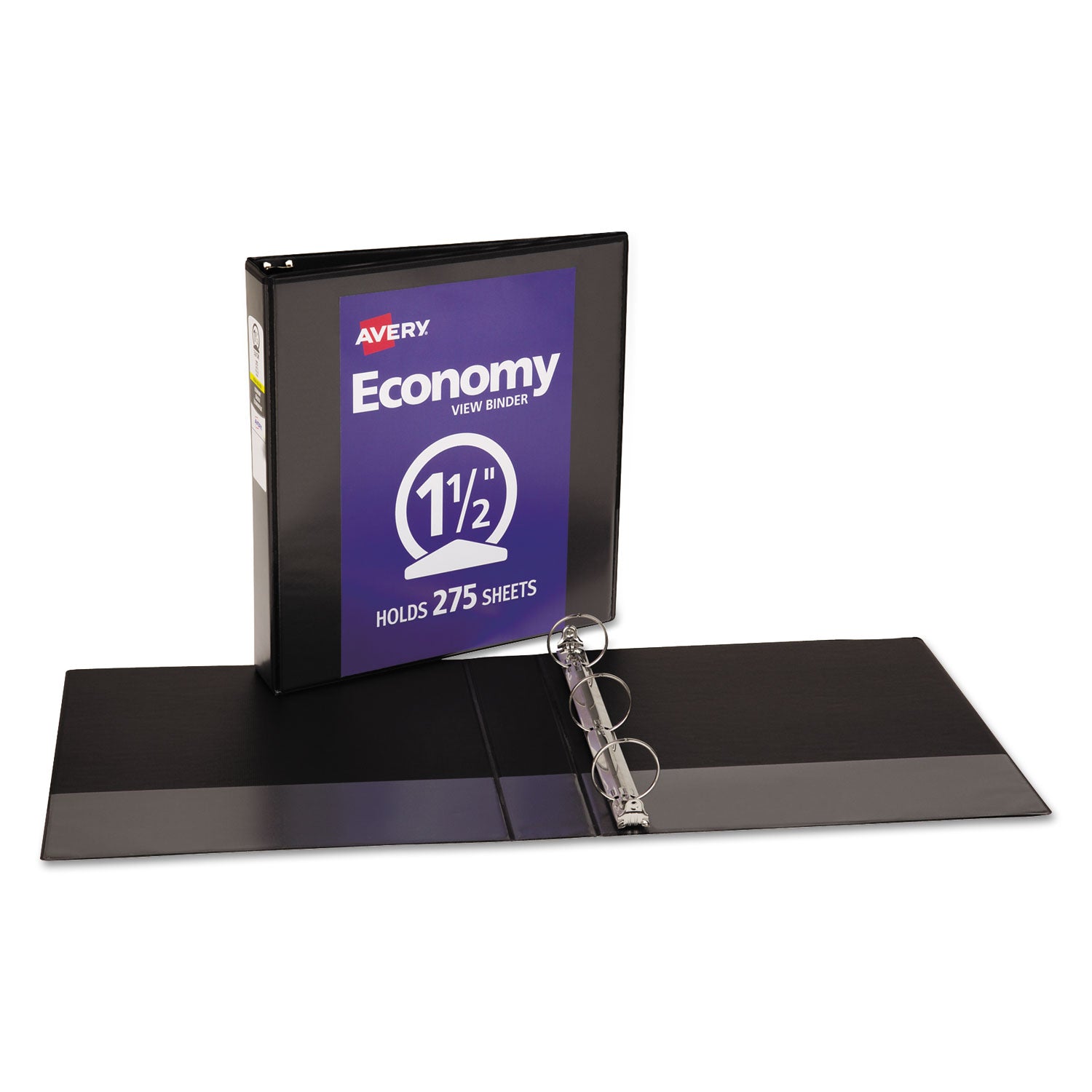 Avery® Economy 3-Ring Binder with Round Rings - 1.5