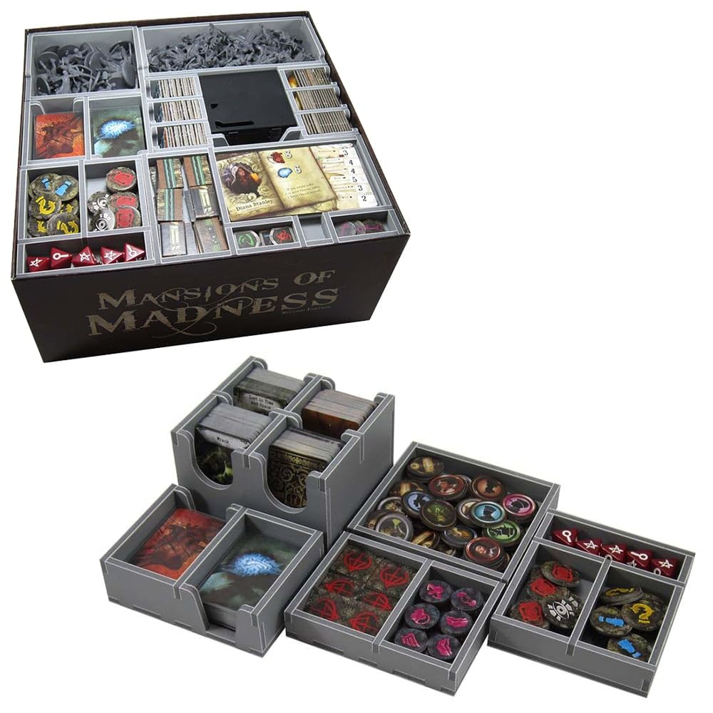 Folded Space FS-Man Gaming Accessories - Organize & Protect Your Board Game Cards & Tokens - Perfect for Tabletop Gamers & Collectors