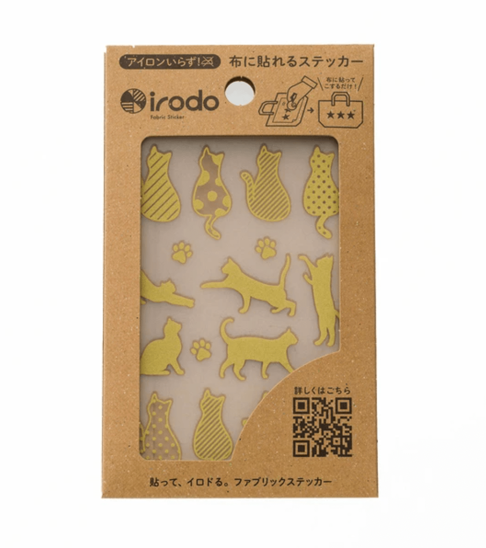 Premium Cat-Themed Fabric Sticker Set - 50PCS Cute Kitty Decals for DIY Crafts, Scrapbooking & Home Decor - Washable Iron-On Patches for Clothing, Bags & Accessories - Perfect for Cat Lovers & Gift Giving