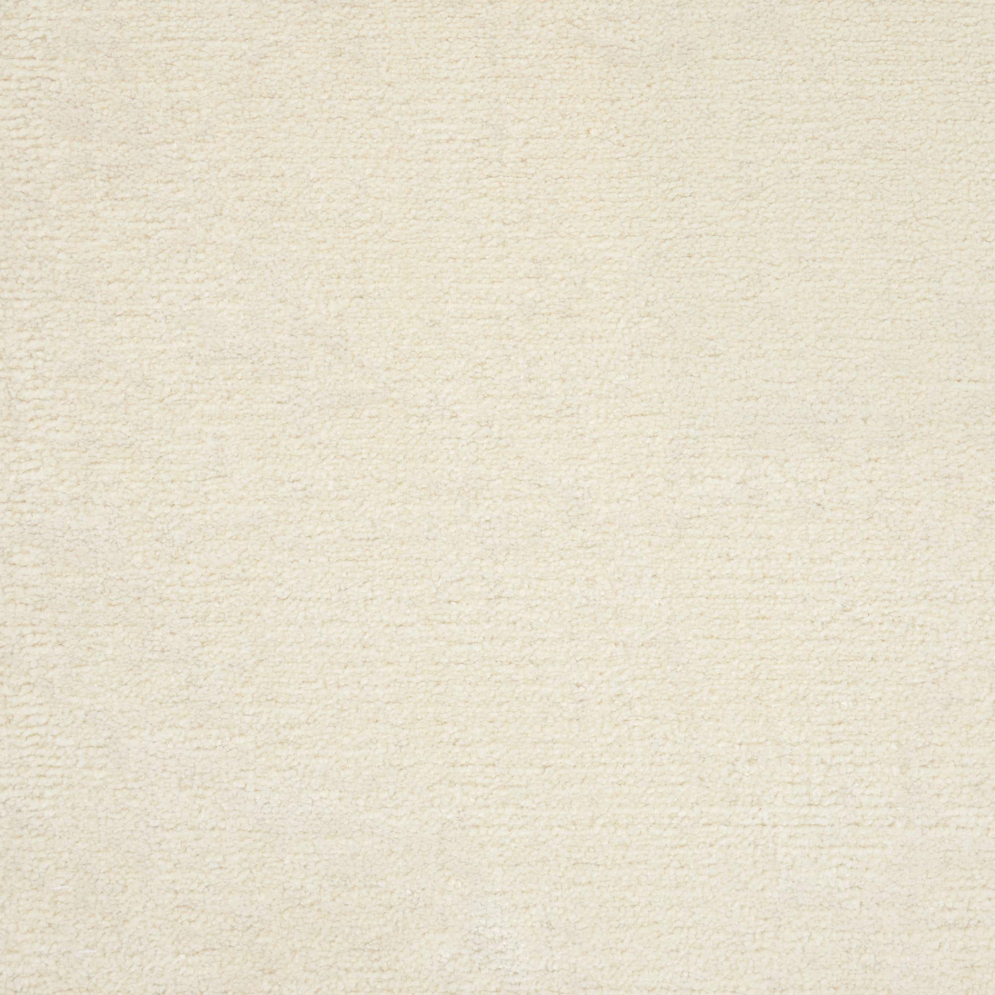 Nourison Twilight Solid Ivory 2' x 3' Area Rug - Easy to Clean, Non-Shedding, Soft & Durable - Perfect for Bedroom, Living Room, Dining Room & Kitchen Decor (2x3)