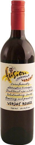 Premium Fusion Red Verjus - 750ml | Organic Grape Juice for Cooking, Cocktails & Gourmet Recipes | Perfect for Sauces, Marinades & Fine Dining
