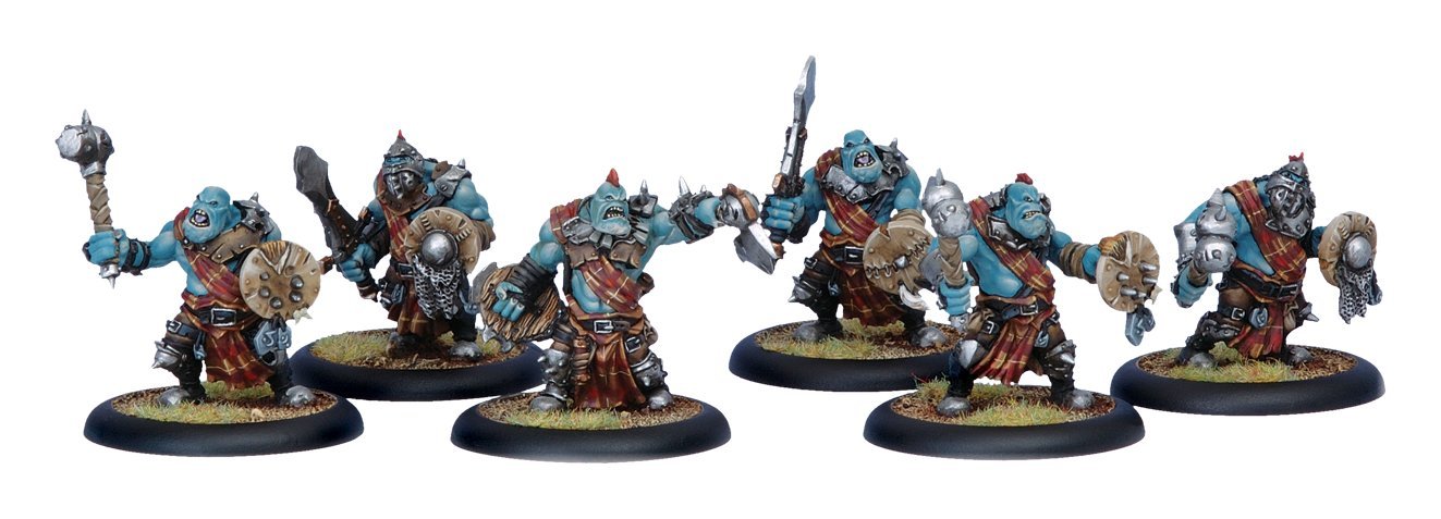 Trollbloods Kriel Warriors Unit Box - Hordes Miniature Wargame Set for Tabletop Battles & Fantasy Gaming